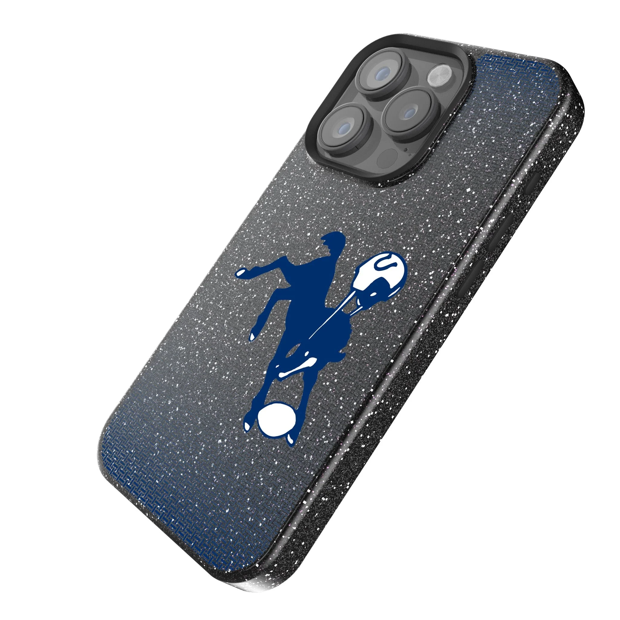 Baltimore Colts 1946 Historic Collection Linen Bling Phone Case for Apple iPhone - Image 2