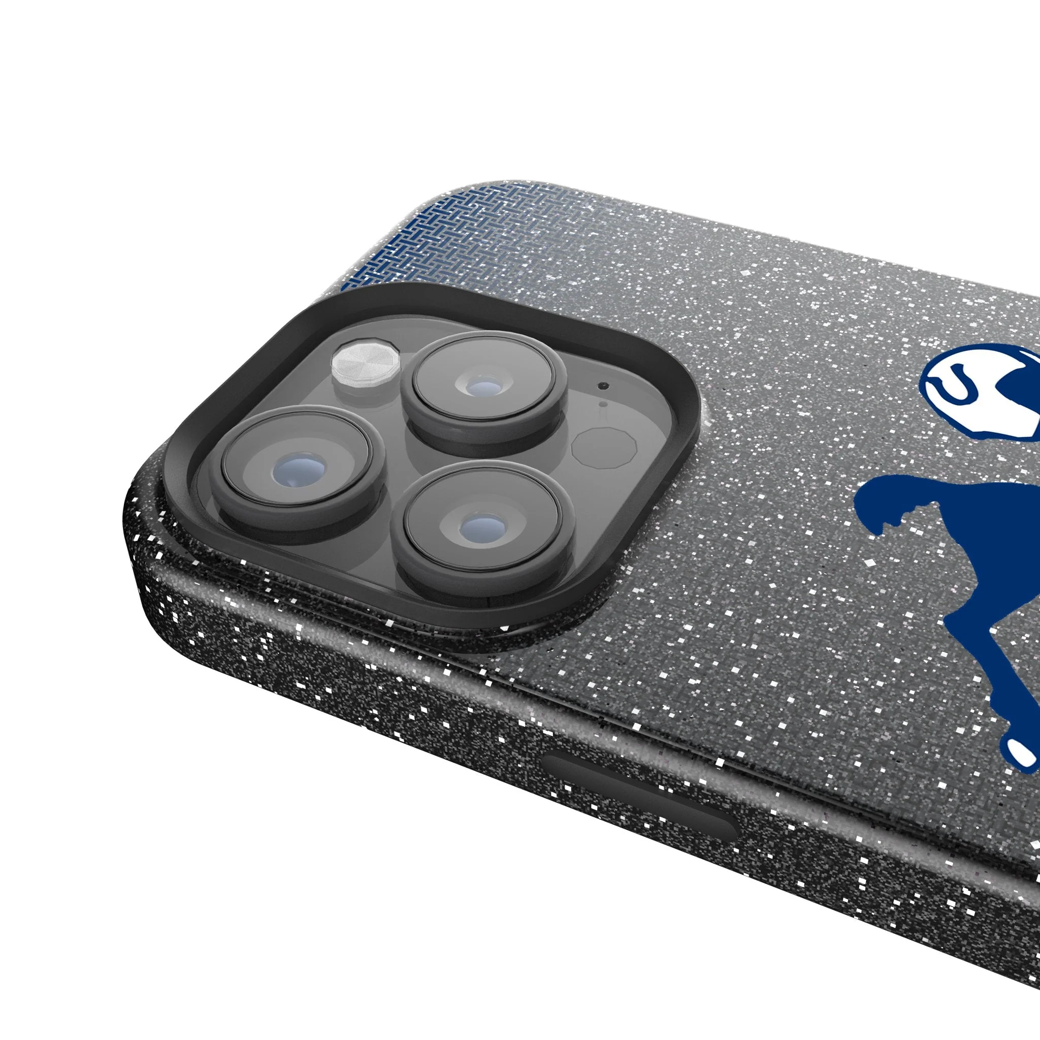 Baltimore Colts 1946 Historic Collection Linen Bling Phone Case for Apple iPhone - Image 4
