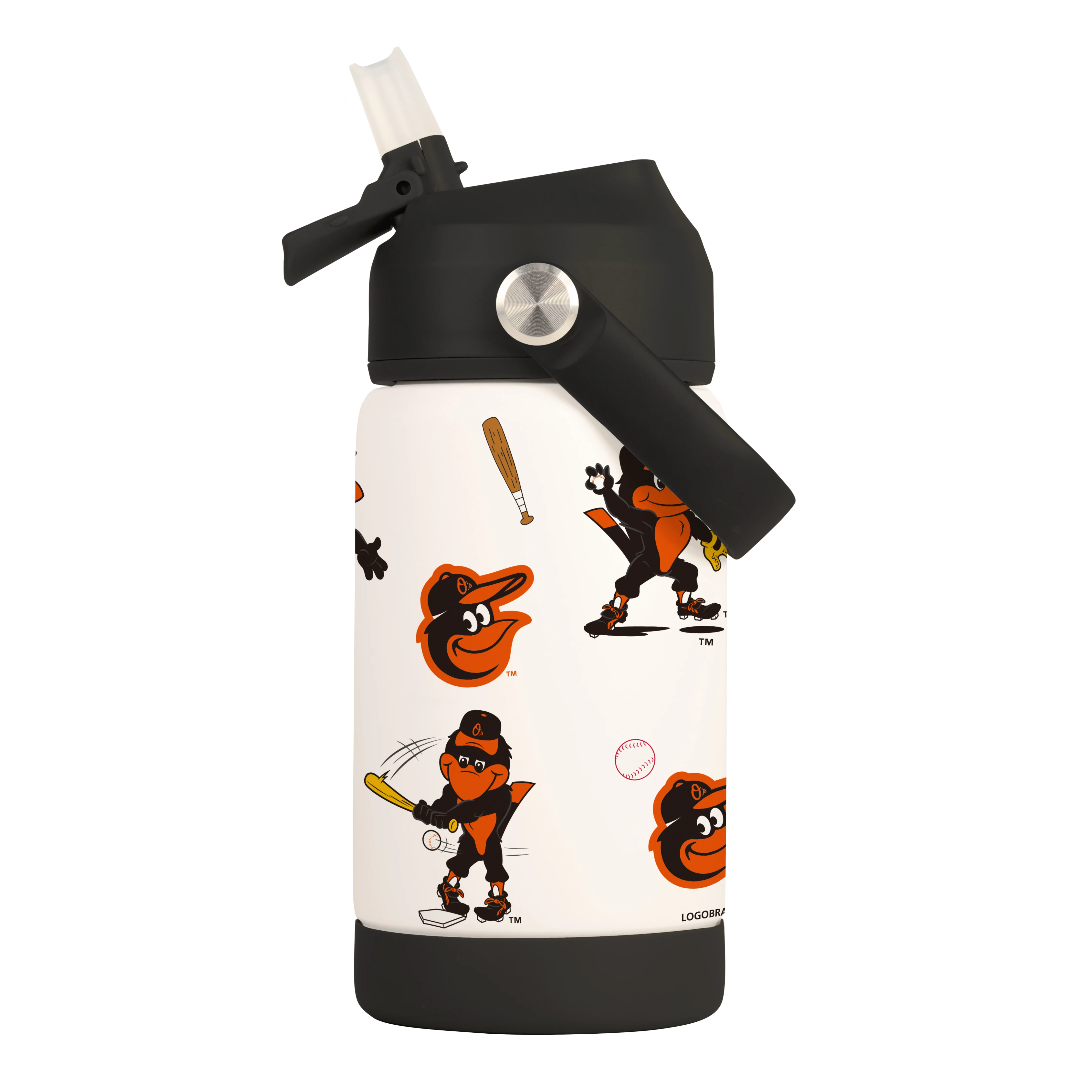 Baltimore Orioles 12oz Mascot SS Kids Bottle - Image 2