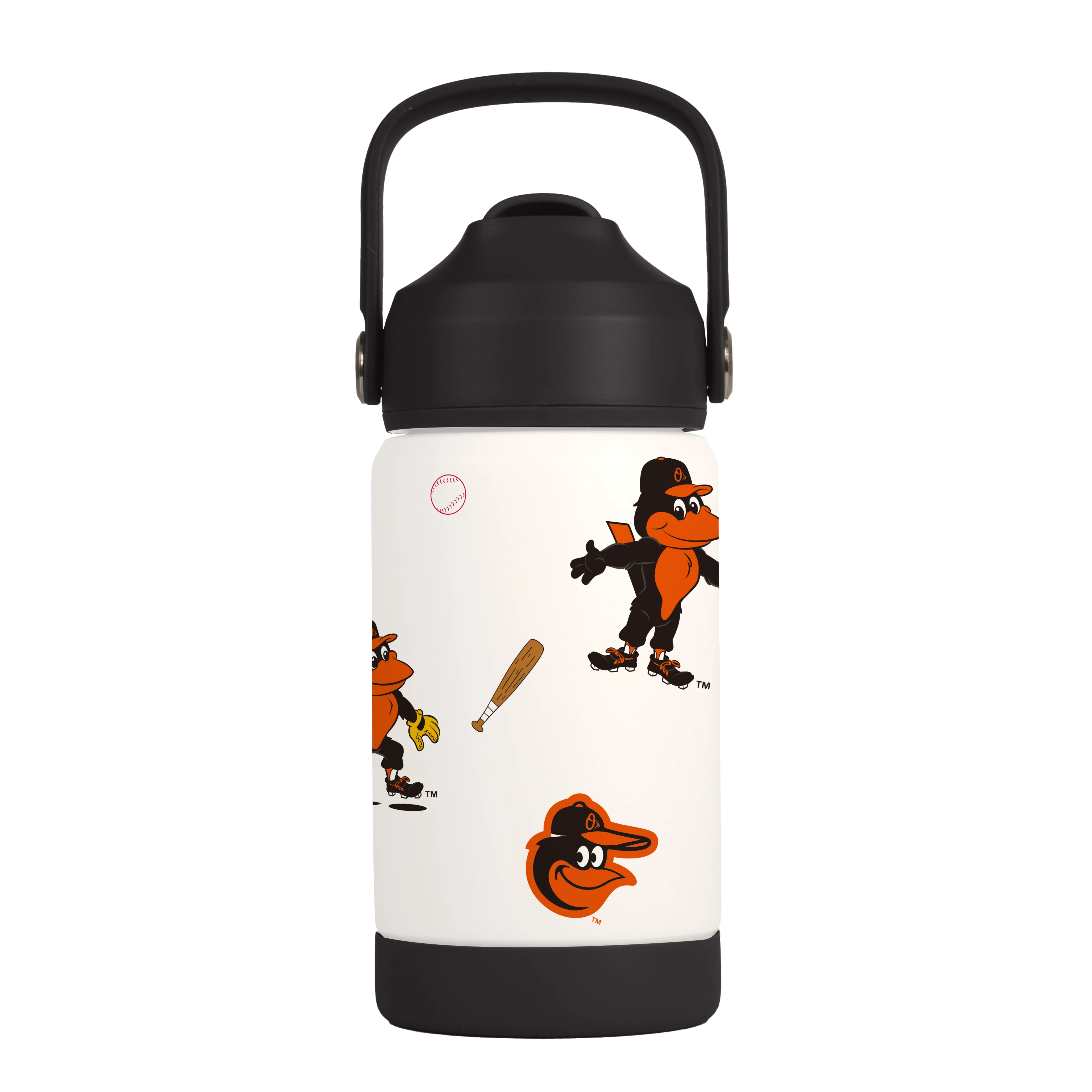 Baltimore Orioles 12oz Mascot SS Kids Bottle - Image 3