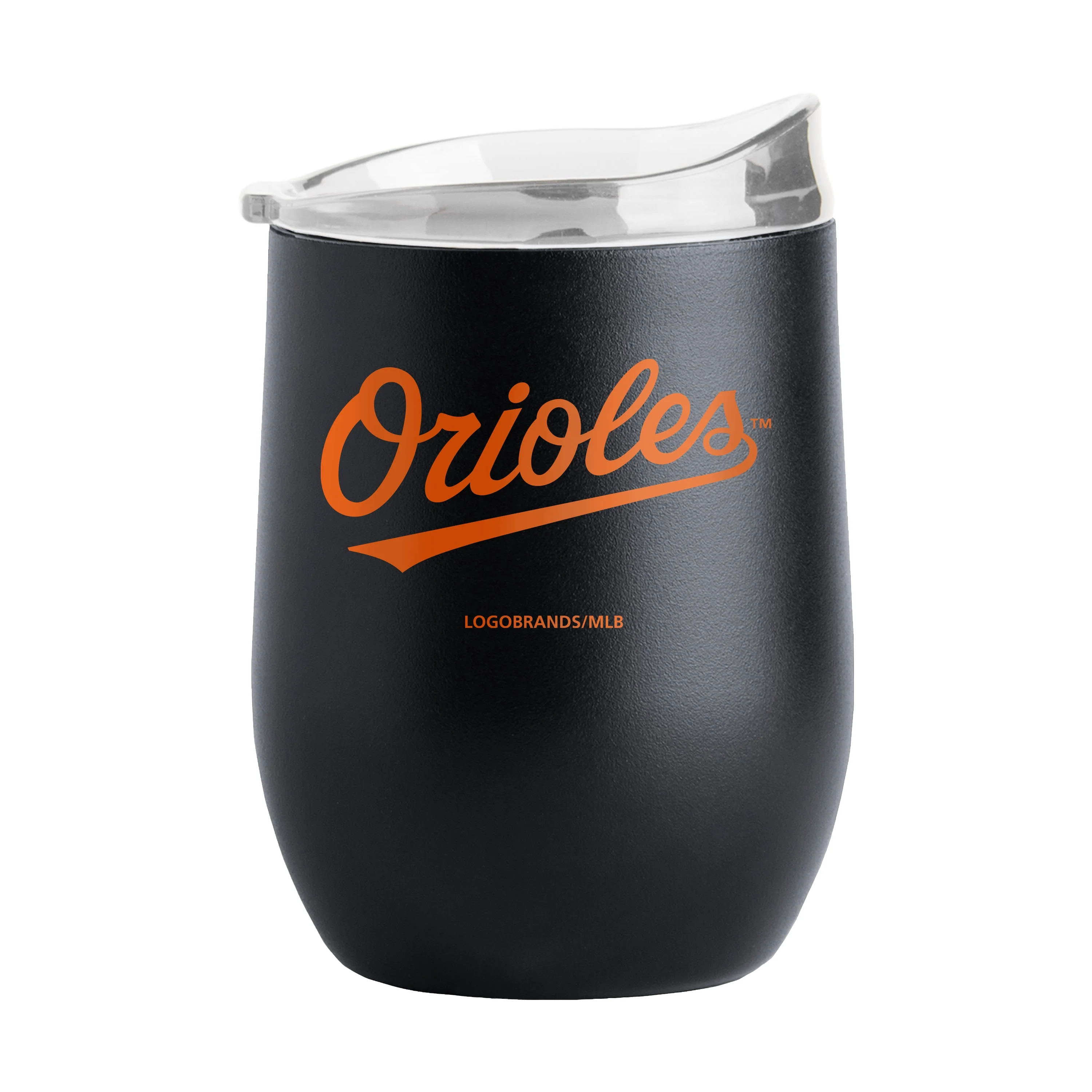 Baltimore Orioles 16oz Flipside Powder Coat Curved Beverage - Image 2