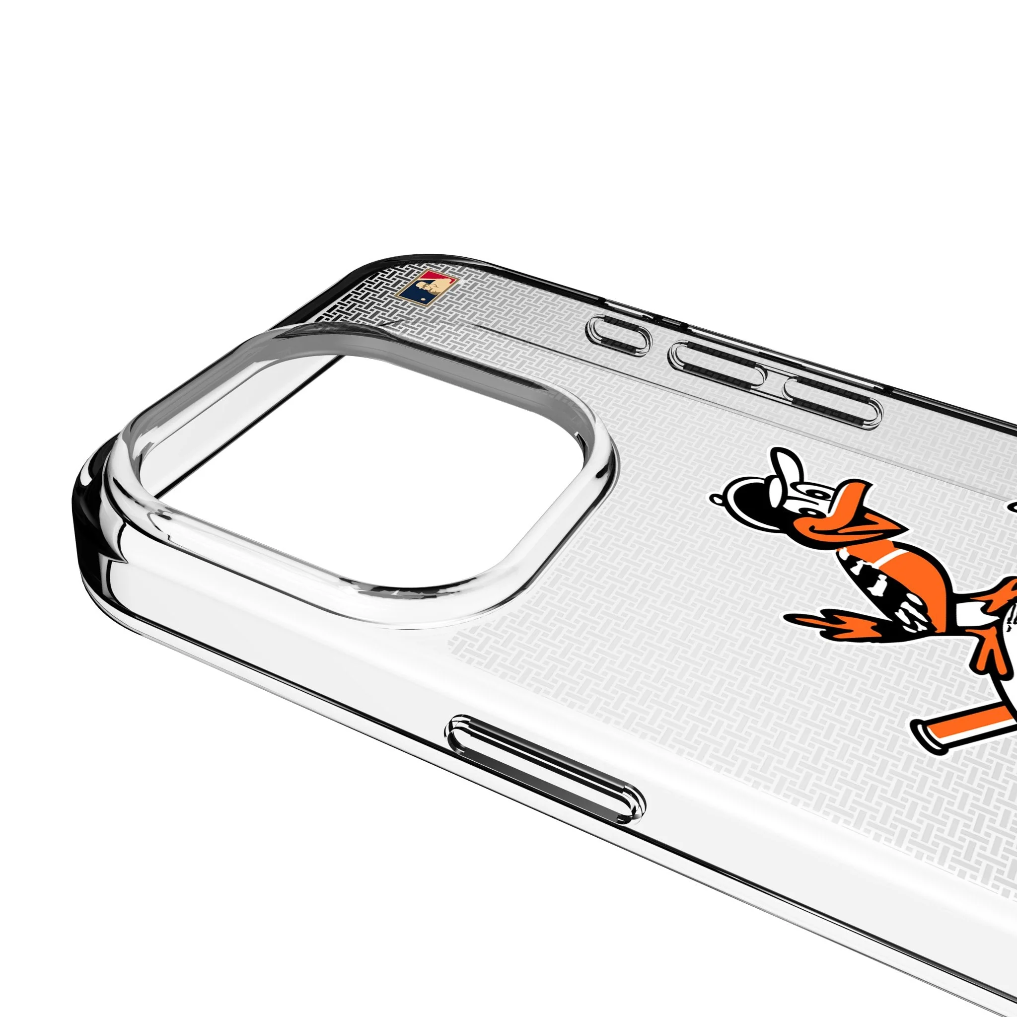 Baltimore Orioles 1954-1963 - Cooperstown Collection Linen Clear Phone Case for Apple iPhone - Image 3