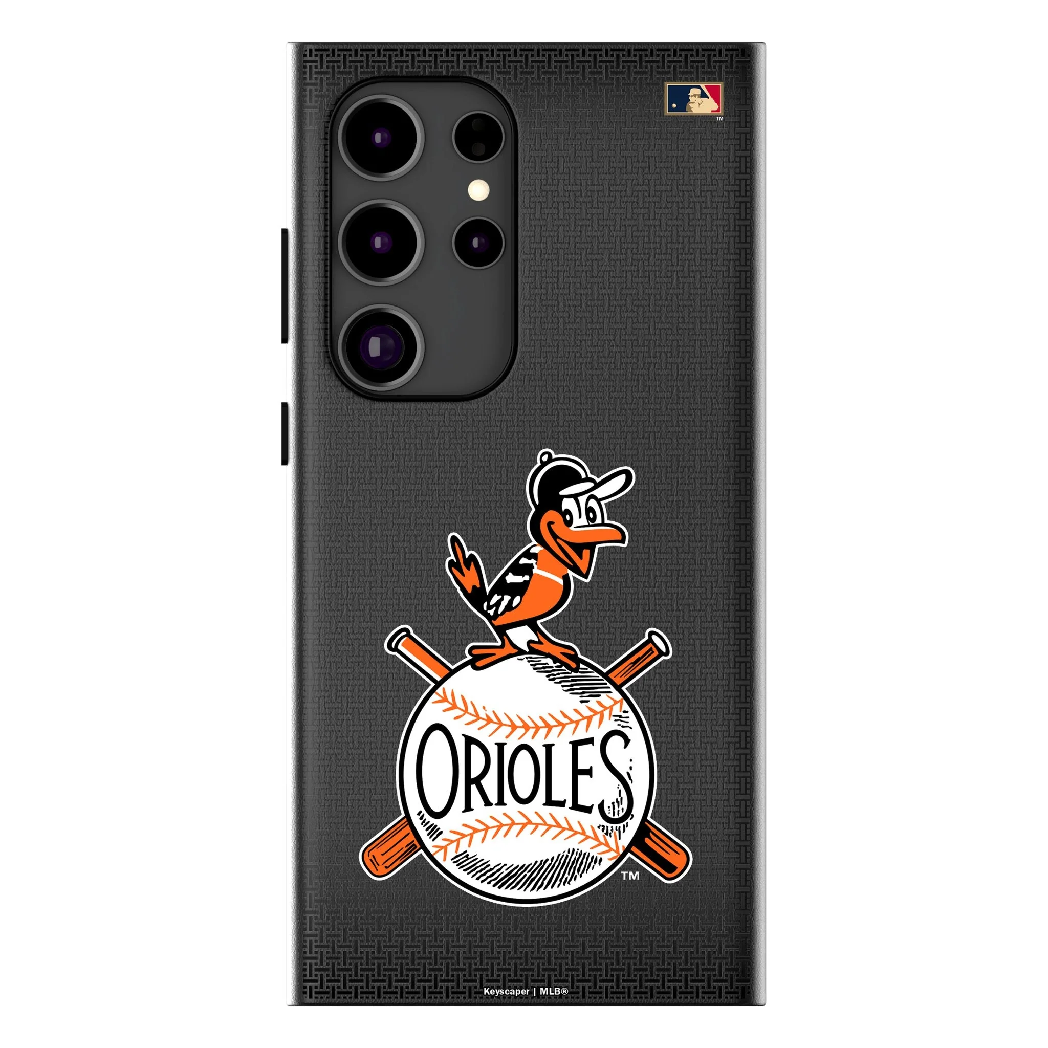 Baltimore Orioles 1954-1963 - Cooperstown Collection Linen MagSafe Compatible Phone Case for Samsung Galaxy