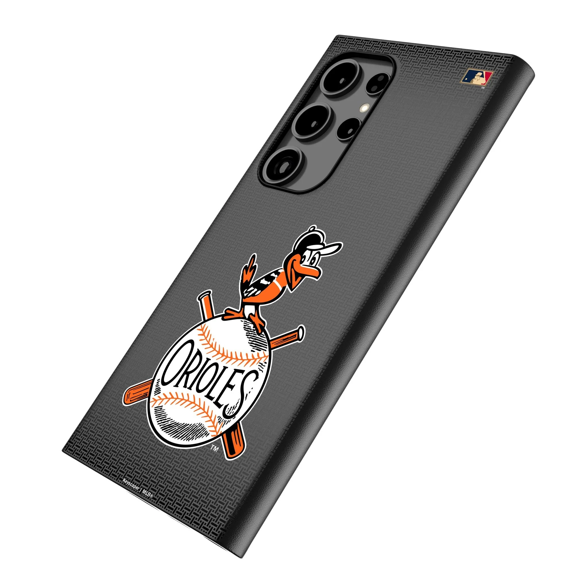 Baltimore Orioles 1954-1963 - Cooperstown Collection Linen MagSafe Compatible Phone Case for Samsung Galaxy - Image 2