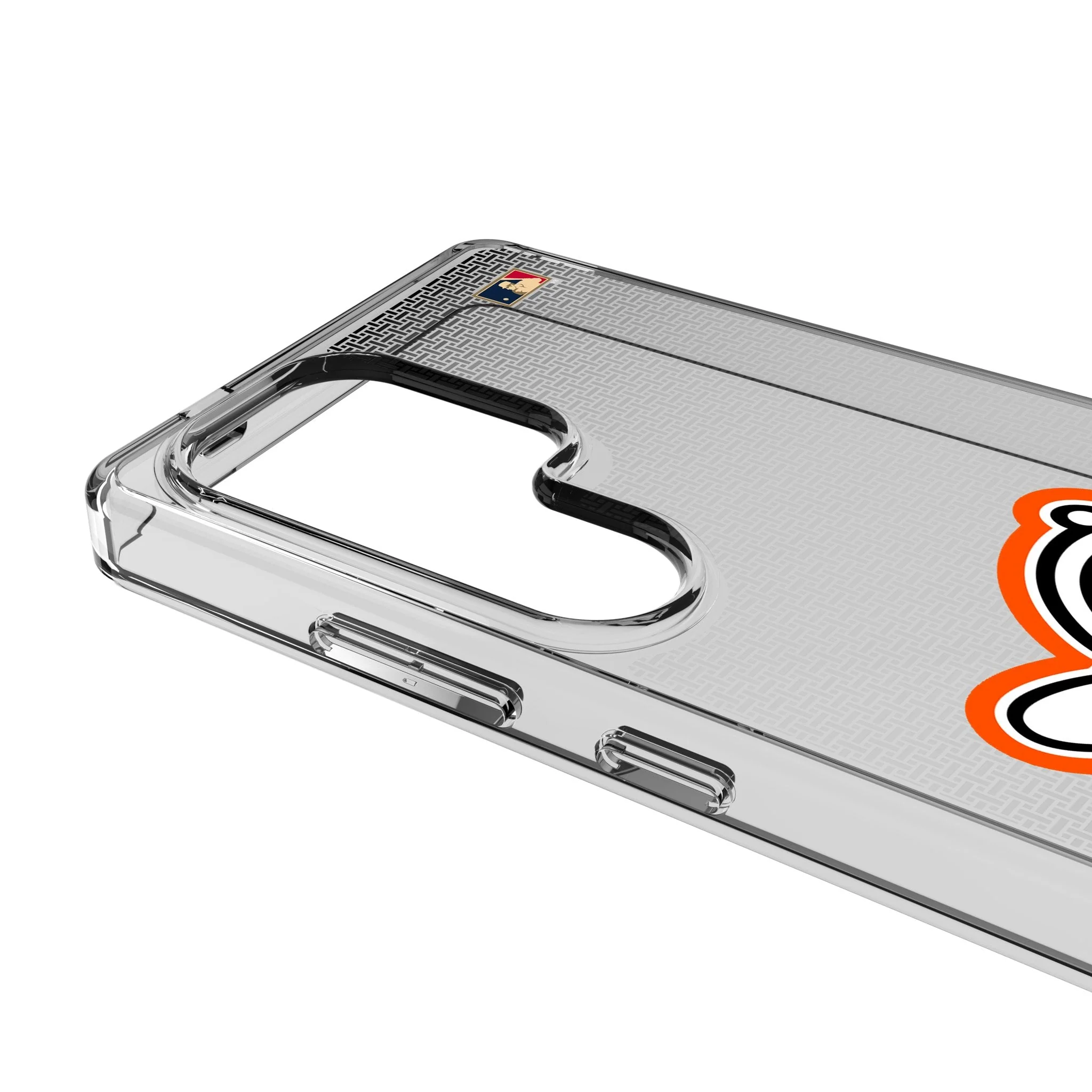Baltimore Orioles 1955 - Cooperstown Collection Linen Clear Phone Case for Samsung Galaxy - Image 3
