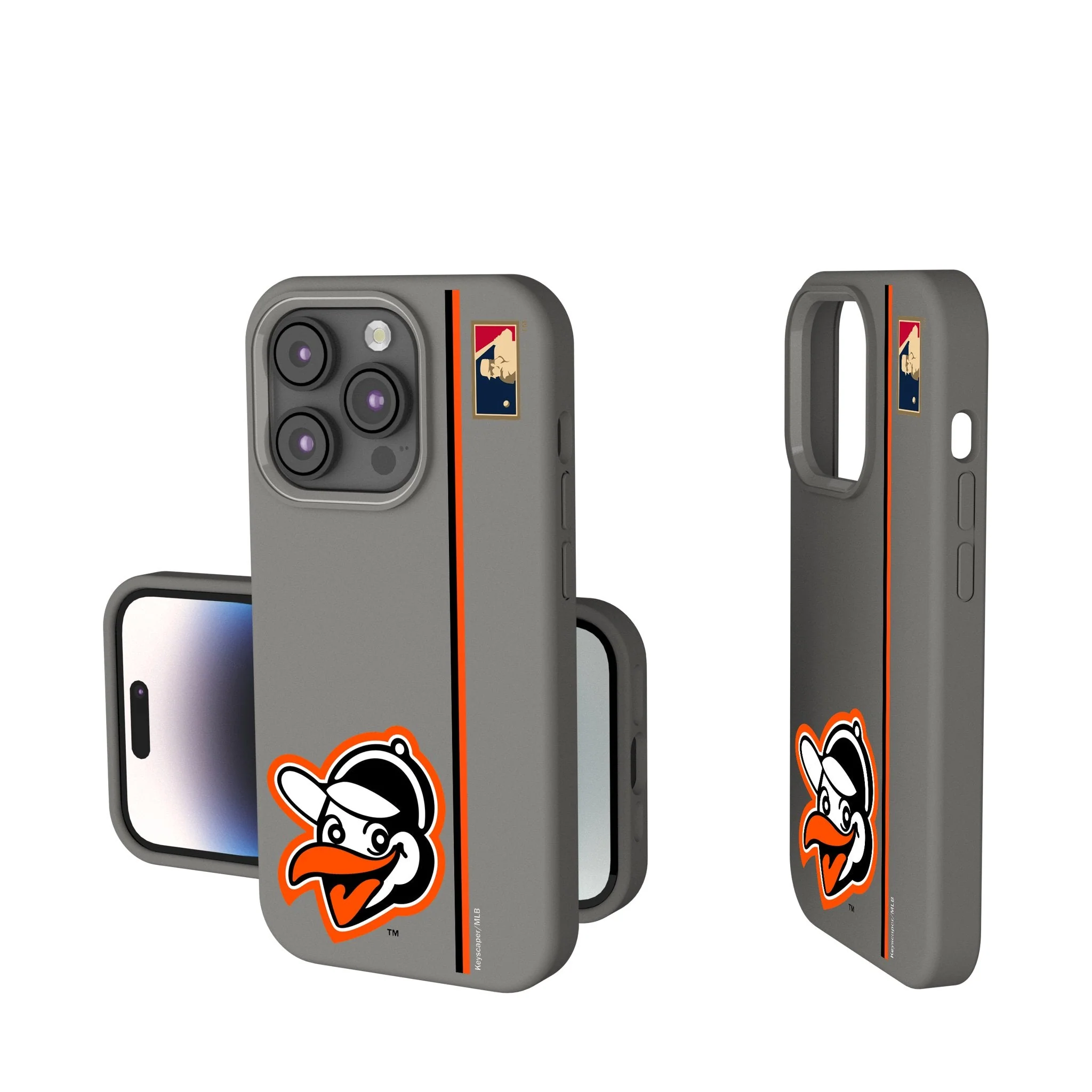 Baltimore Orioles 1955 - Cooperstown Collection Sidebar Soft Touch Phone Case