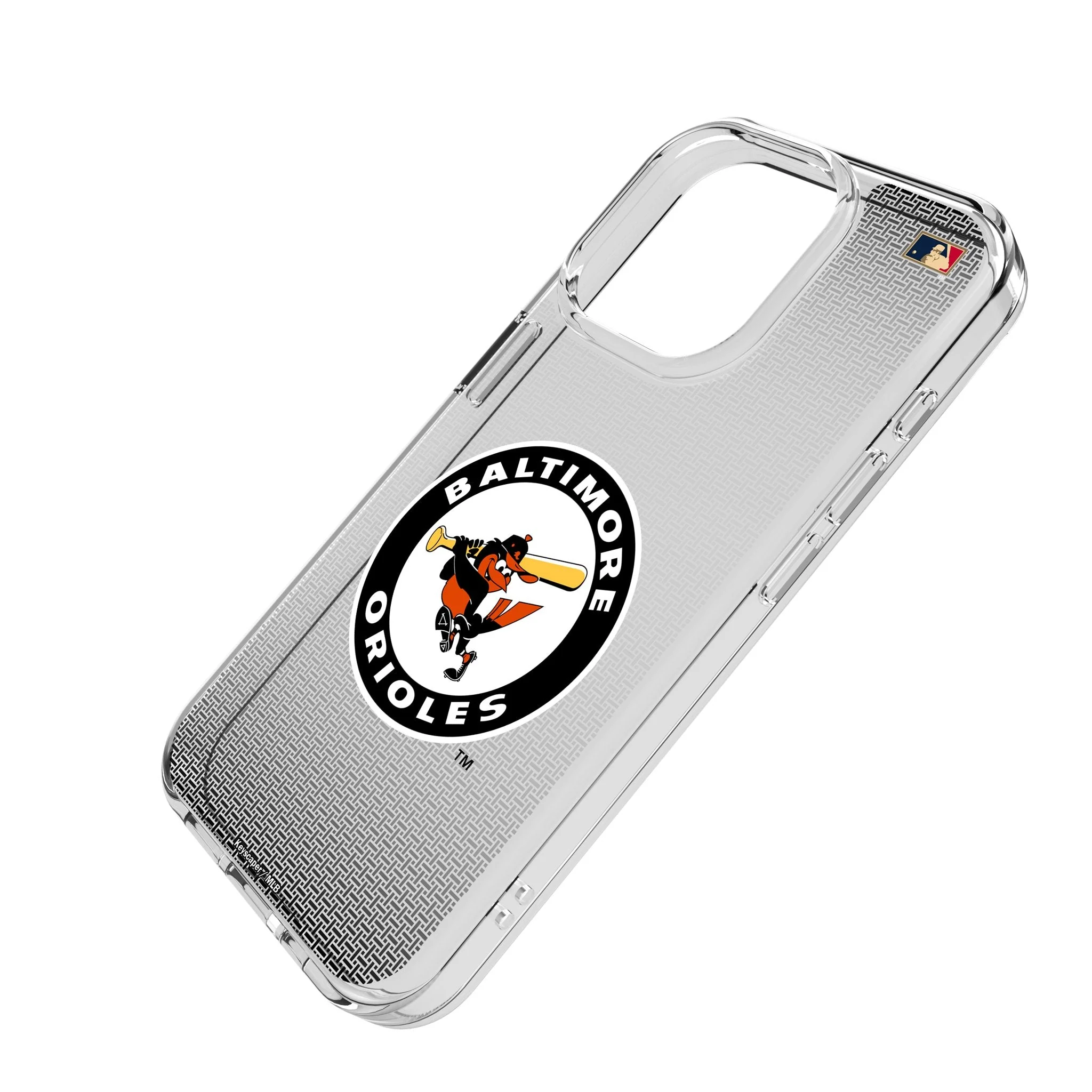 Baltimore Orioles 1966-1969 - Cooperstown Collection Linen Clear Phone Case for Apple iPhone - Image 2