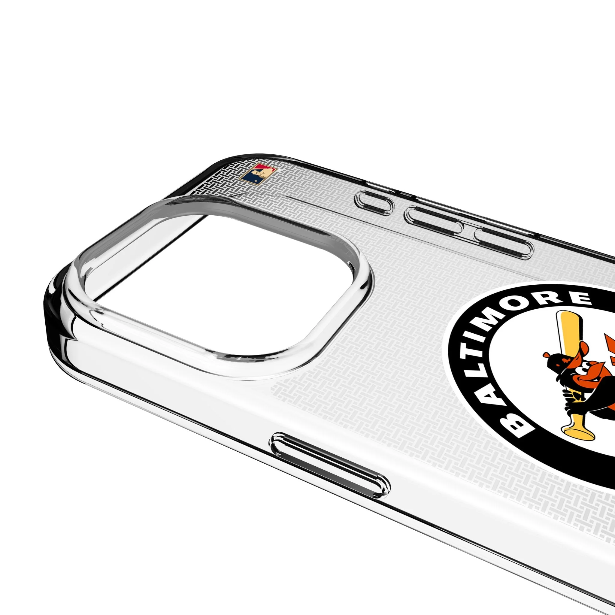 Baltimore Orioles 1966-1969 - Cooperstown Collection Linen Clear Phone Case for Apple iPhone - Image 3