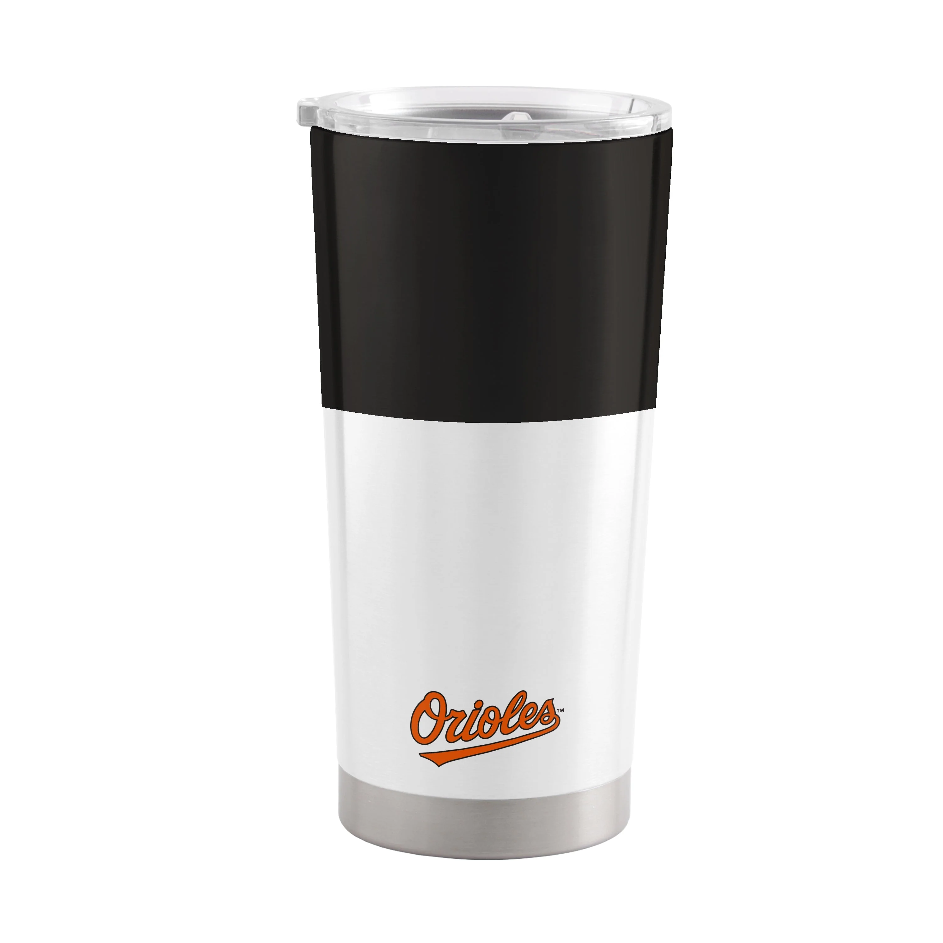 Baltimore Orioles 20oz Colorblock Stainless Steel Tumbler - Image 2