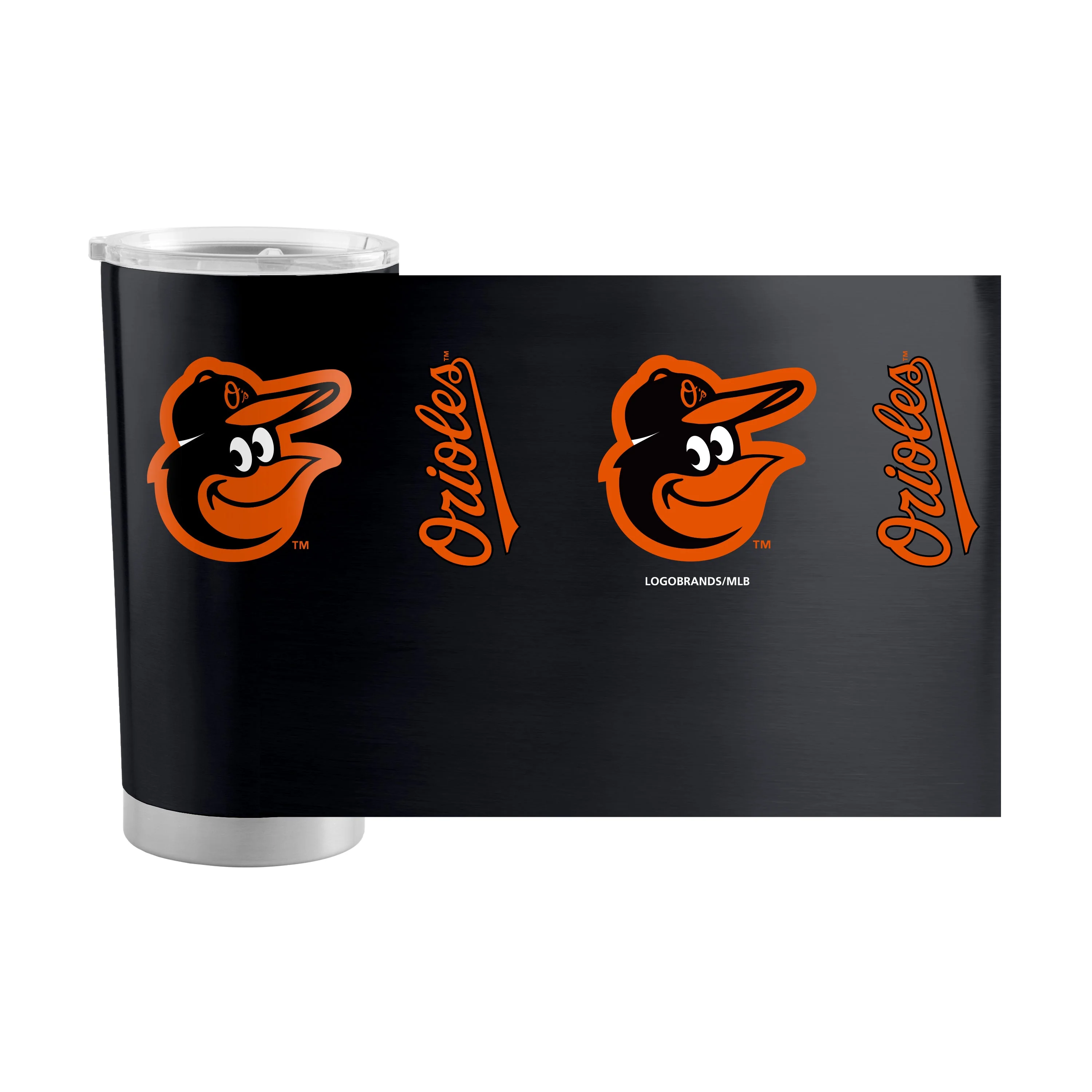 Baltimore Orioles 20oz Gameday Stainless Tumbler - Image 2