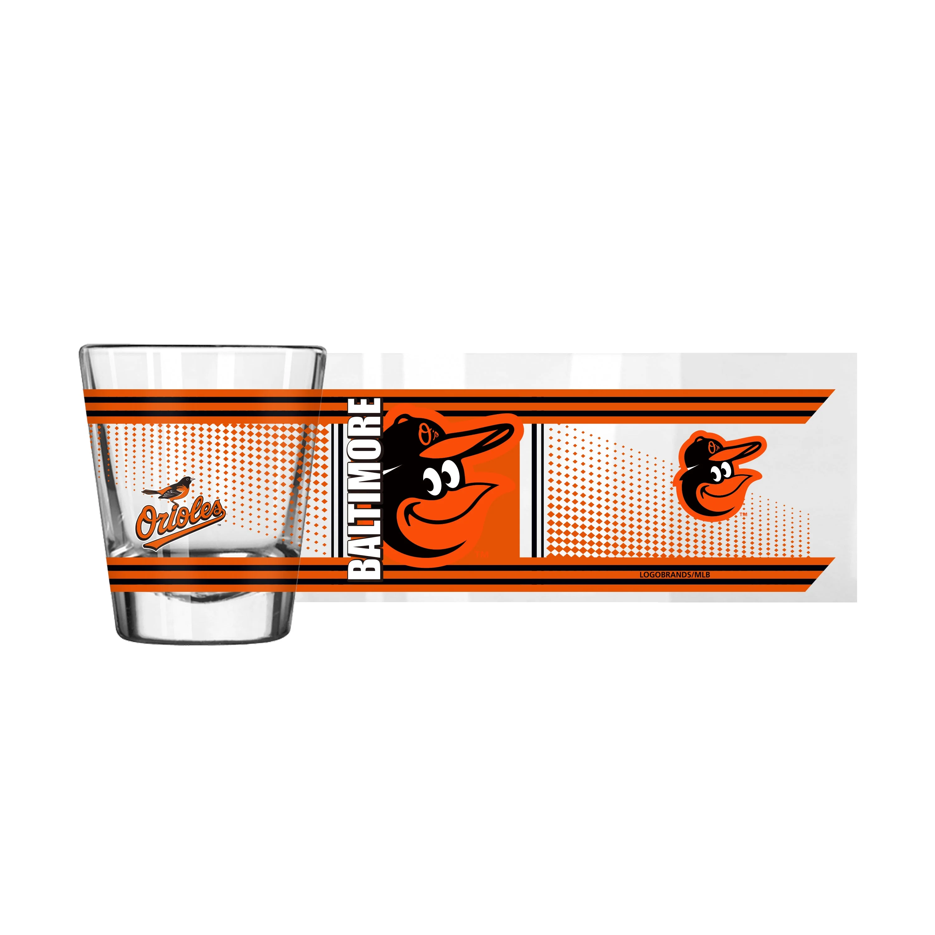 Baltimore Orioles 2oz Hero Shot Glass - Image 2