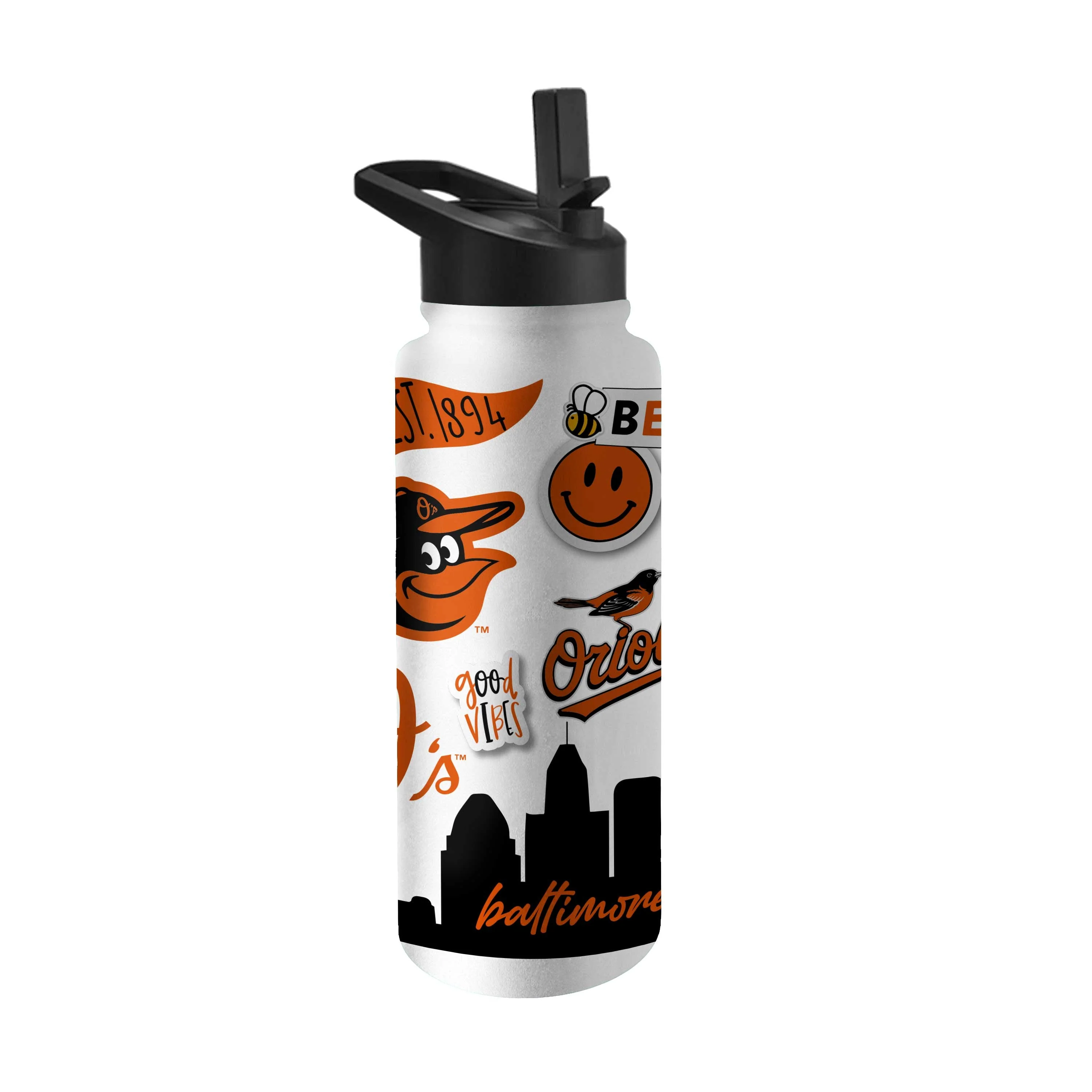 Baltimore Orioles 34oz Native Quencher Bottle - Image 2