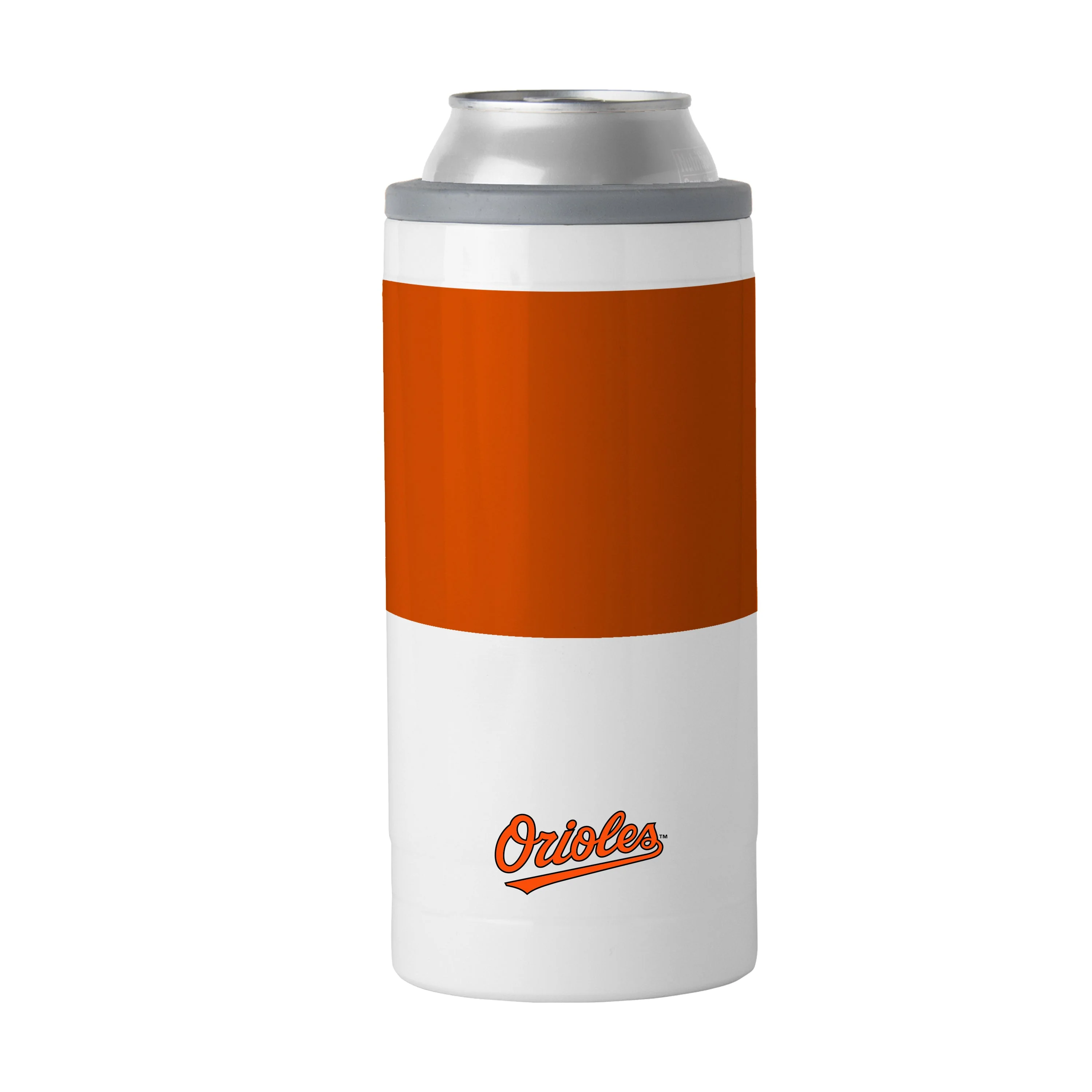 Baltimore Orioles Slim Colorblock Can Coolie - Image 2