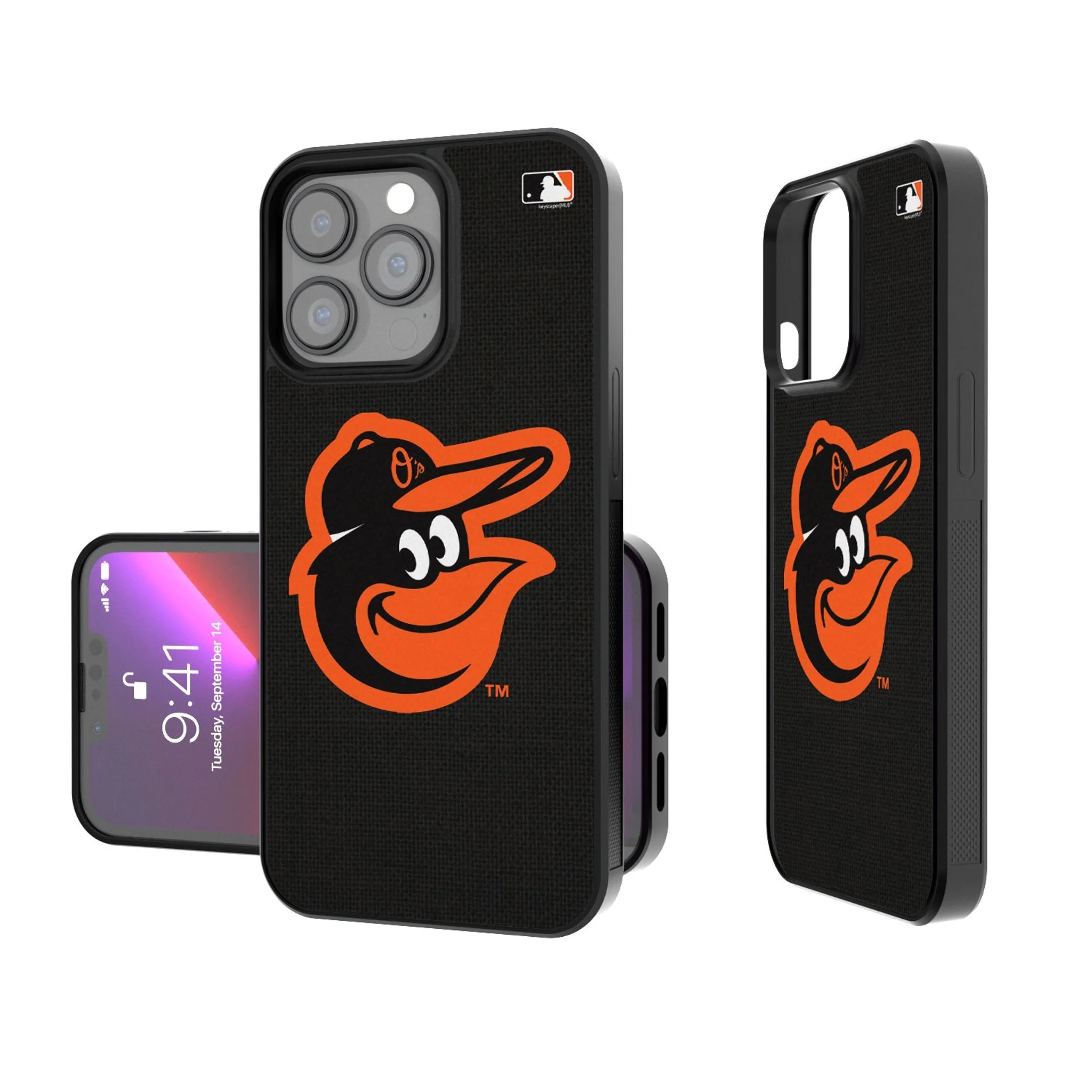 Baltimore Orioles Solid Bump Phone Case