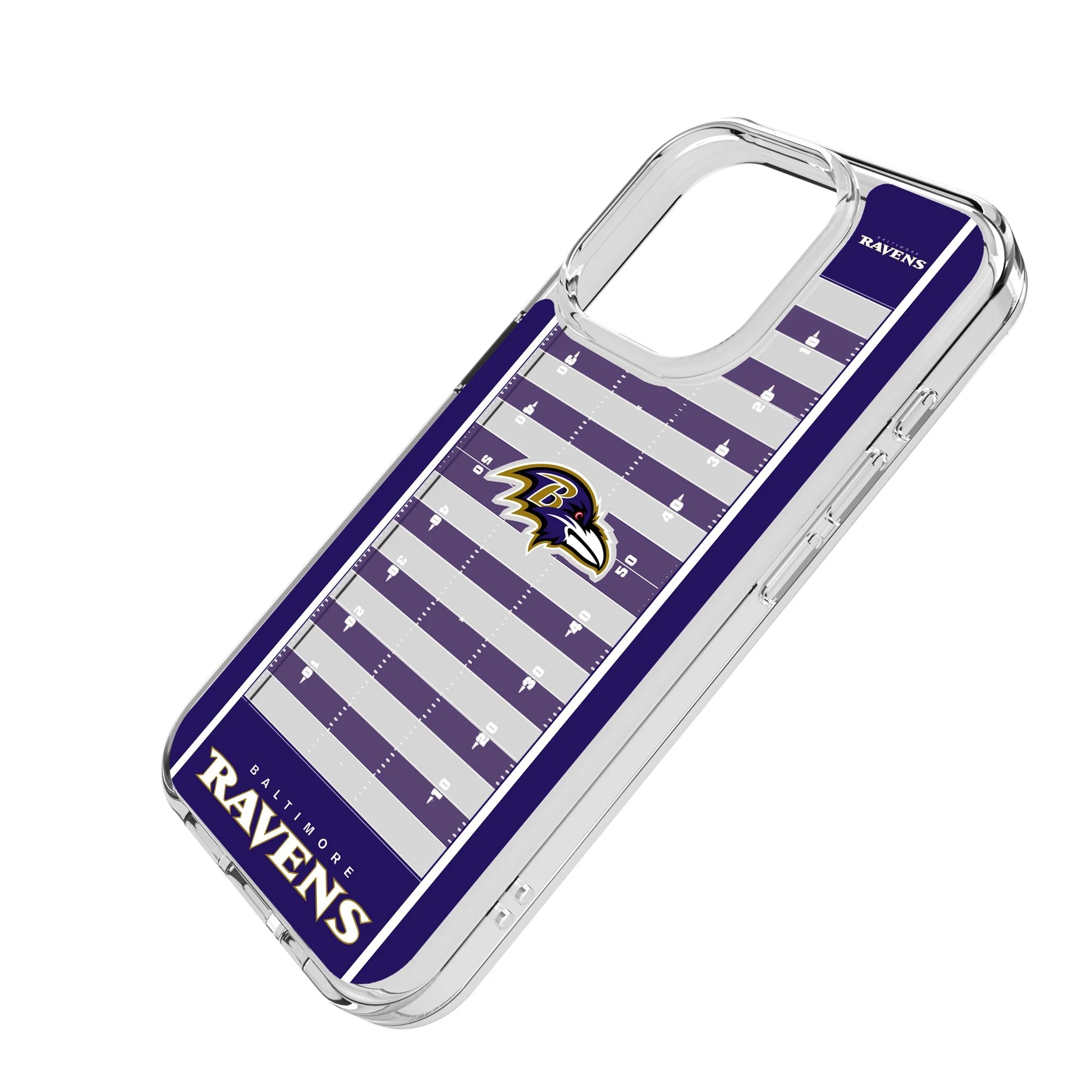 Baltimore Ravens Field Clear Phone Case for Apple iPhone - Image 2