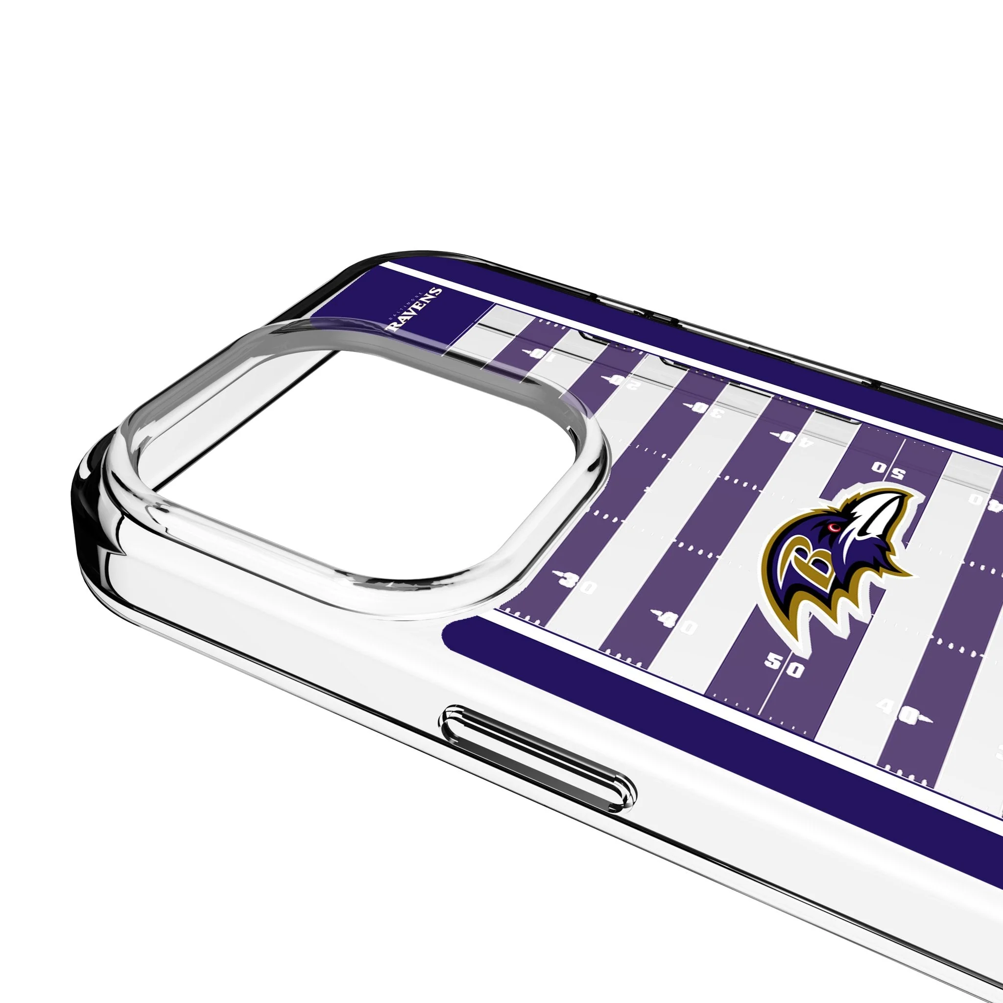 Baltimore Ravens Field Clear Phone Case for Apple iPhone - Image 3