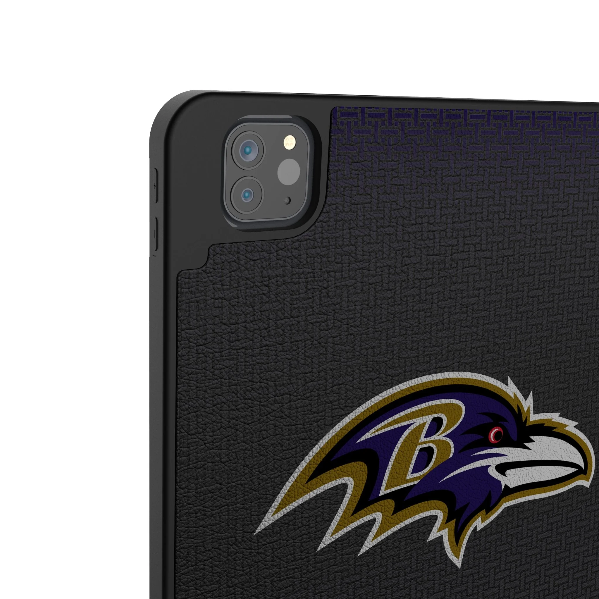 Baltimore Ravens Linen Tablet Case for Apple iPad - Image 3