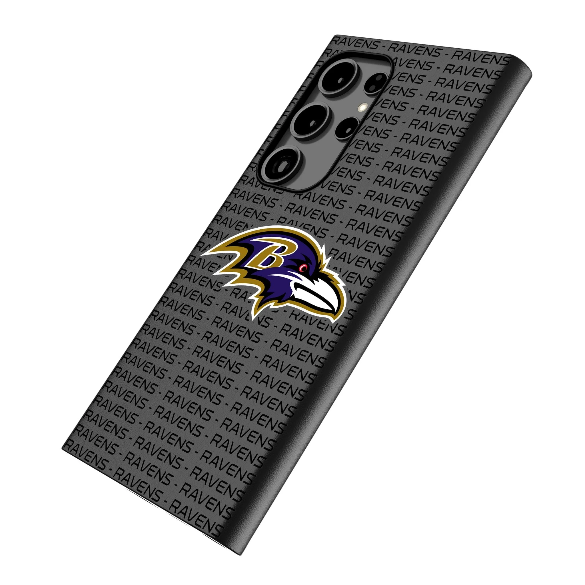 Baltimore Ravens Text Backdrop MagSafe Compatible Phone Case for Samsung Galaxy - Image 2