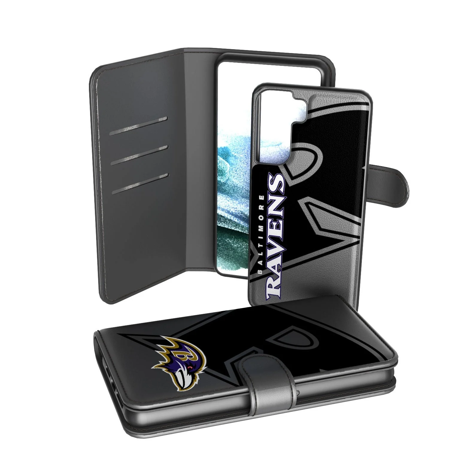 Baltimore Ravens Tilt Wallet Case - Image 2