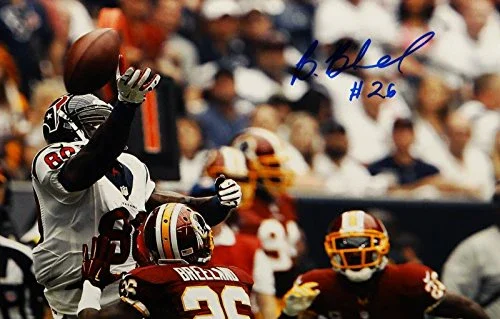 Bashaud Breeland Autographed 16x20 Redskins Against Texans Photo- JSA Witnessed - Image 2