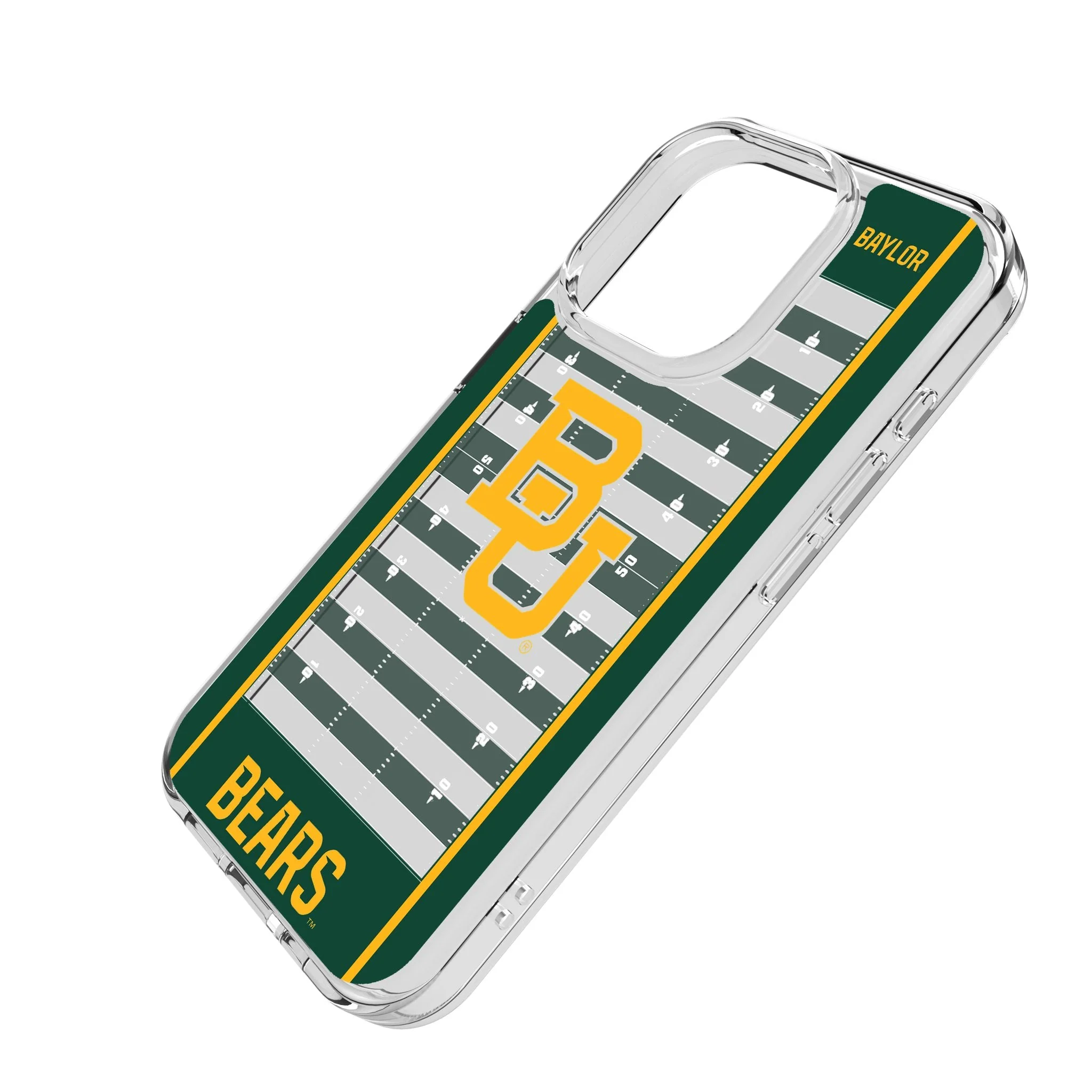 Baylor University Bears Field Clear Phone Case for Apple iPhone - Image 2