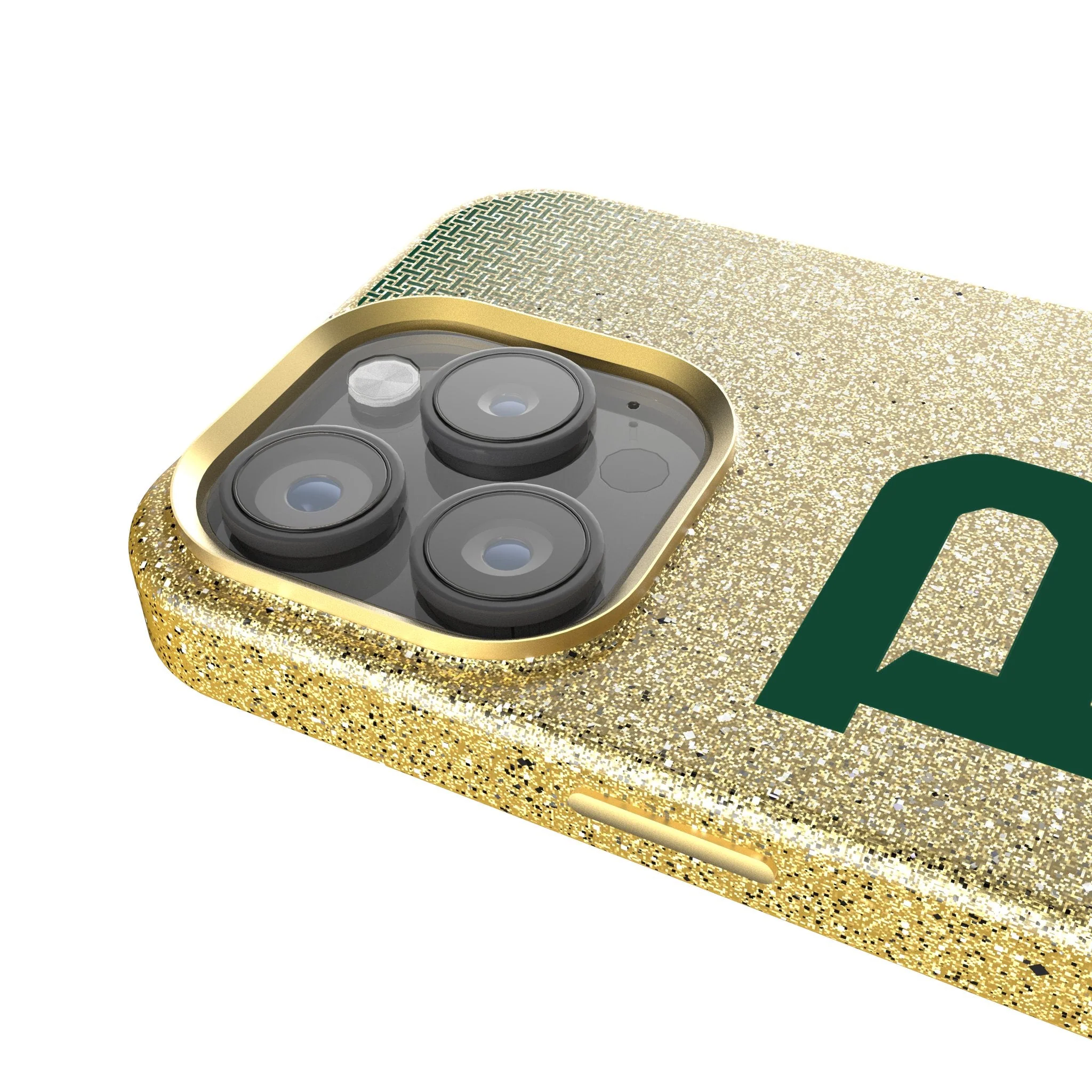Baylor University Bears Linen Bling Phone Case for Apple iPhone - Image 4
