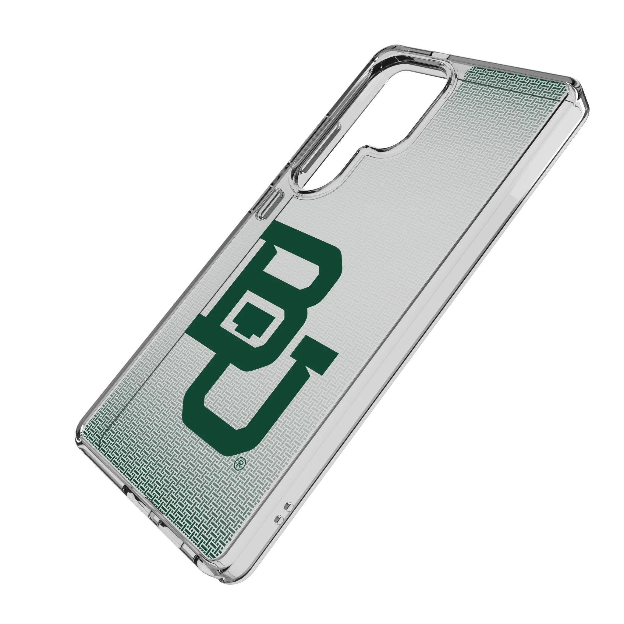 Baylor University Bears Linen Clear Phone Case for Samsung Galaxy - Image 2