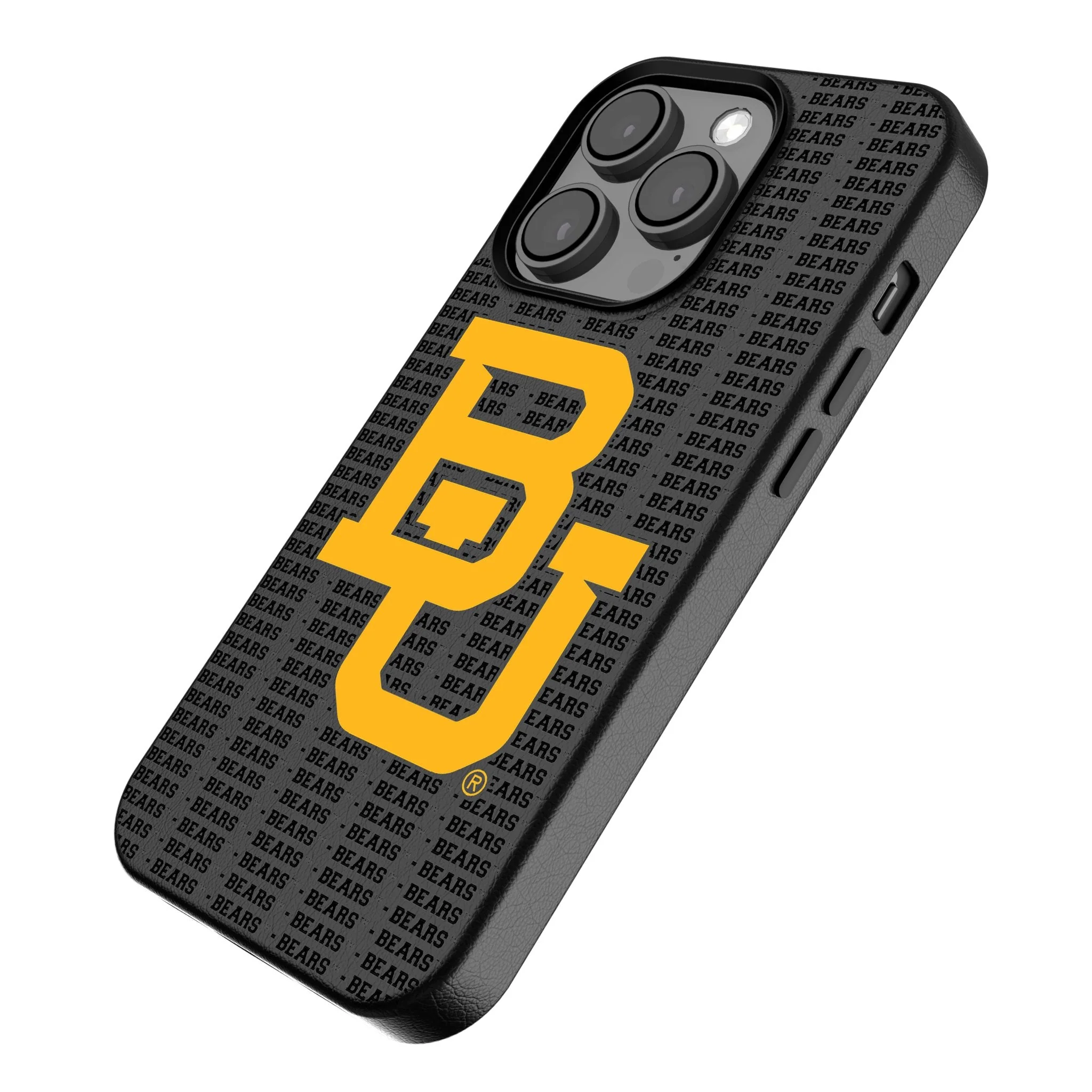 Baylor University Bears Text Backdrop MagSafe Compatible Phone Case for Apple iPhone - Image 2