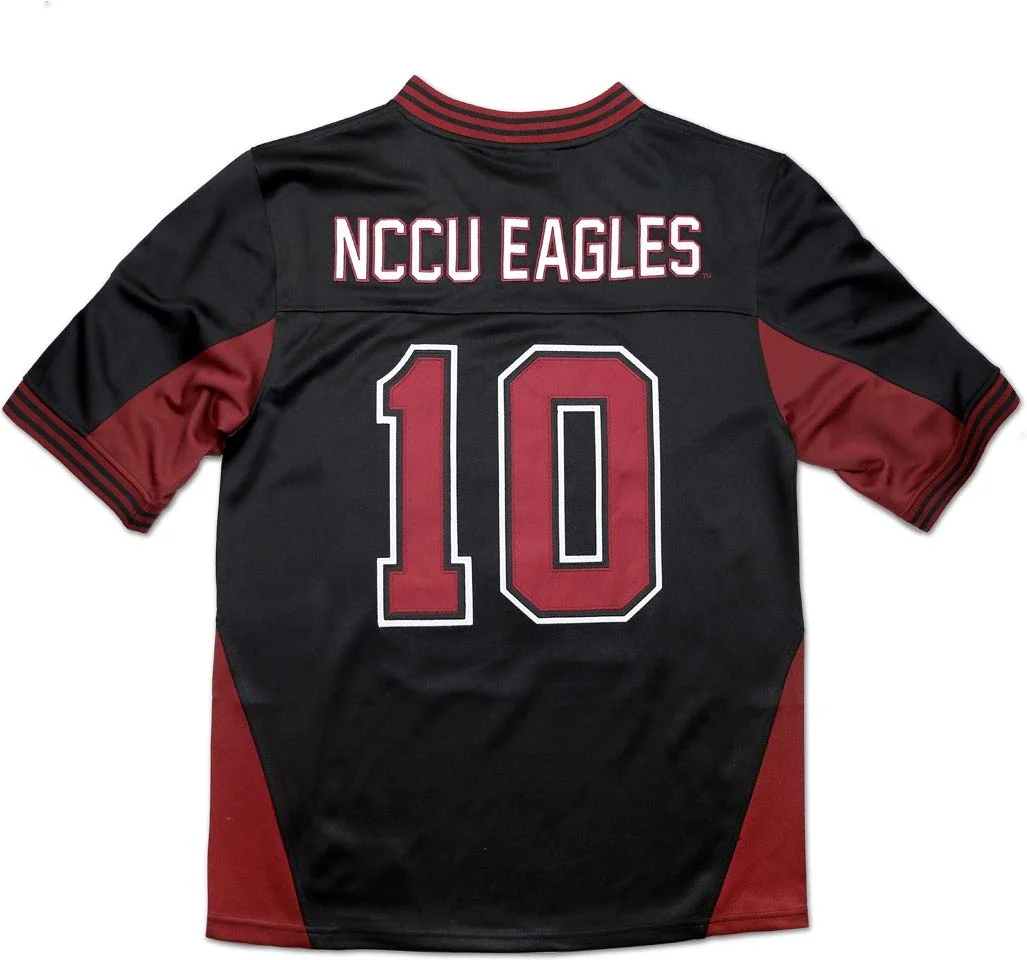Big Boy North Carolina Central Eagles S11 Mens Football Jersey [Black - 2XL] - ID#8175 - Image 3