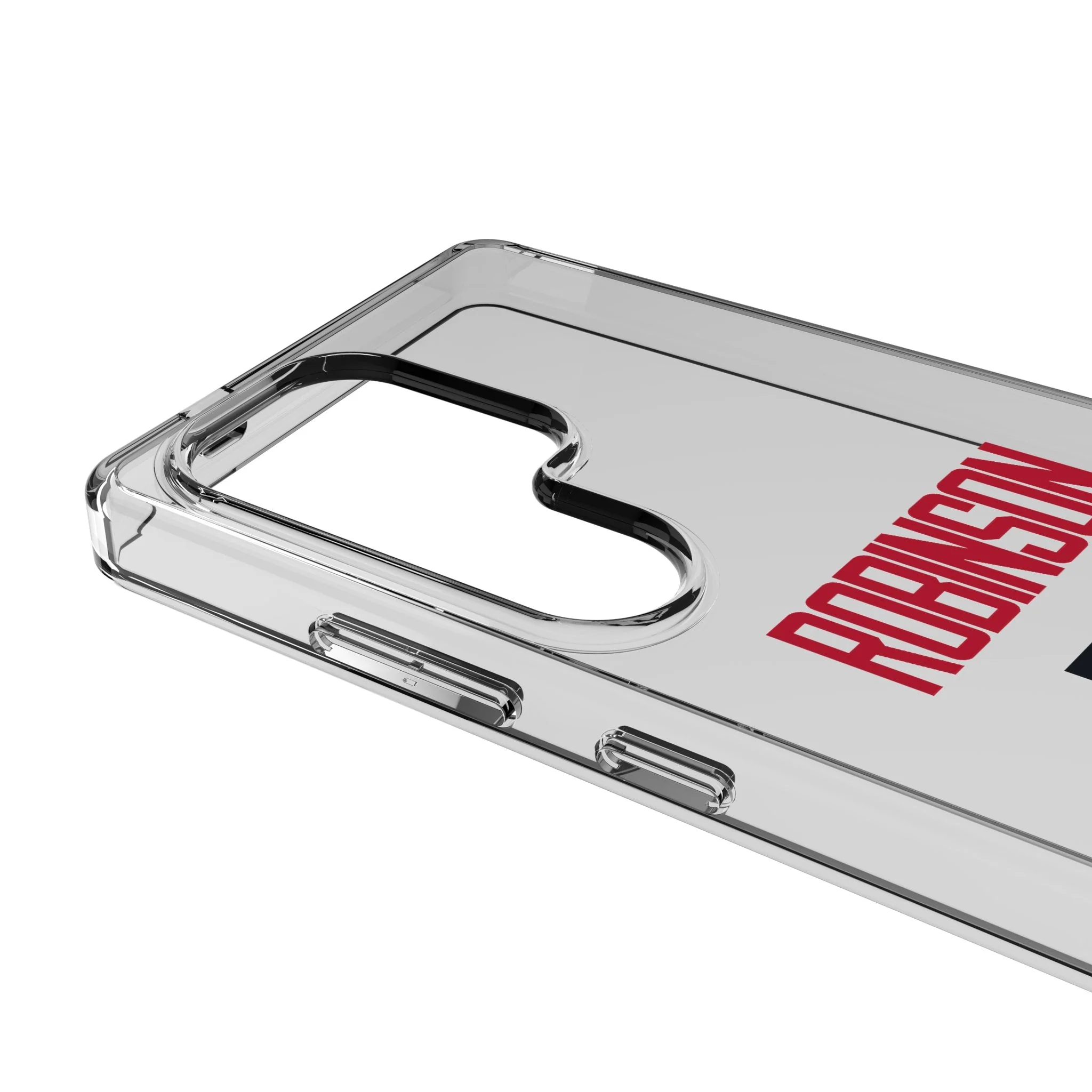 Bijan Robinson Atlanta Falcons 7 Game Tactic Clear Phone Case for Samsung Galaxy - Image 3