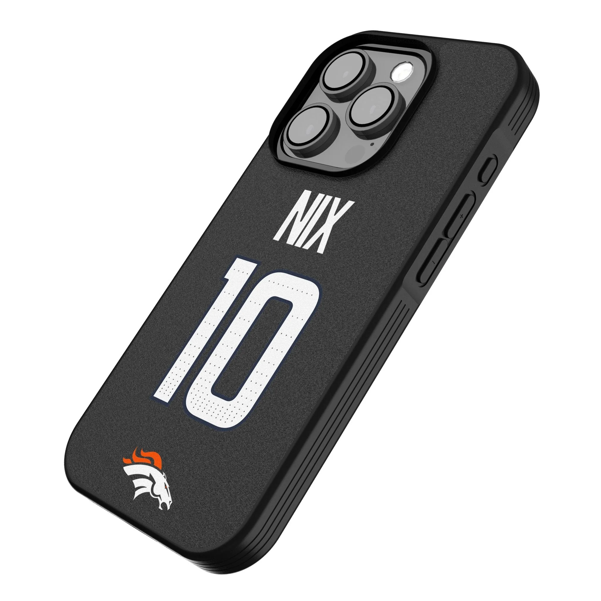 Bo Nix Denver Broncos 10 Game Tactic Bump Phone Case for Apple iPhone - Image 2