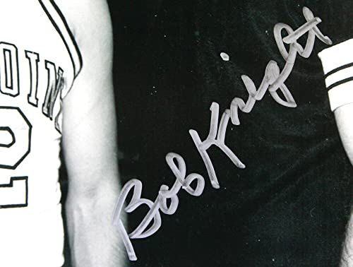 Bob Knight Autographed 8x10 w/Coach K Photo-JSA W Silver - Image 2