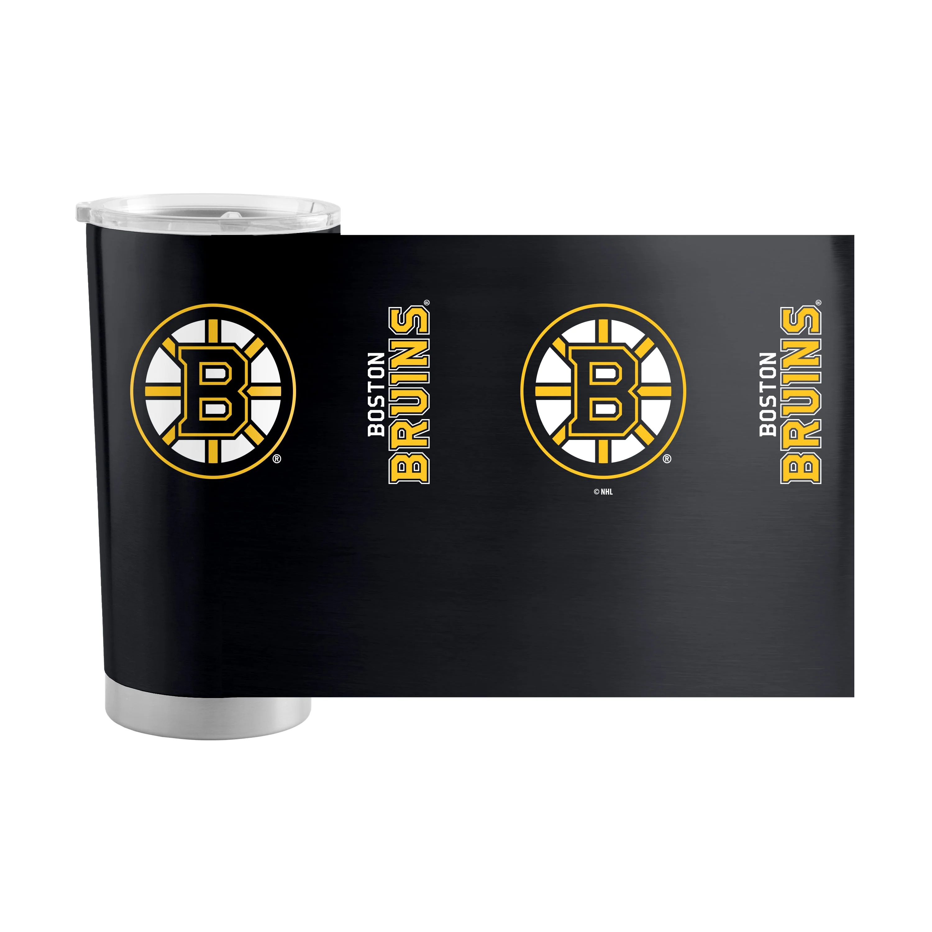 Boston Bruins 20oz Gameday Stainless Steel Tumbler - Image 2