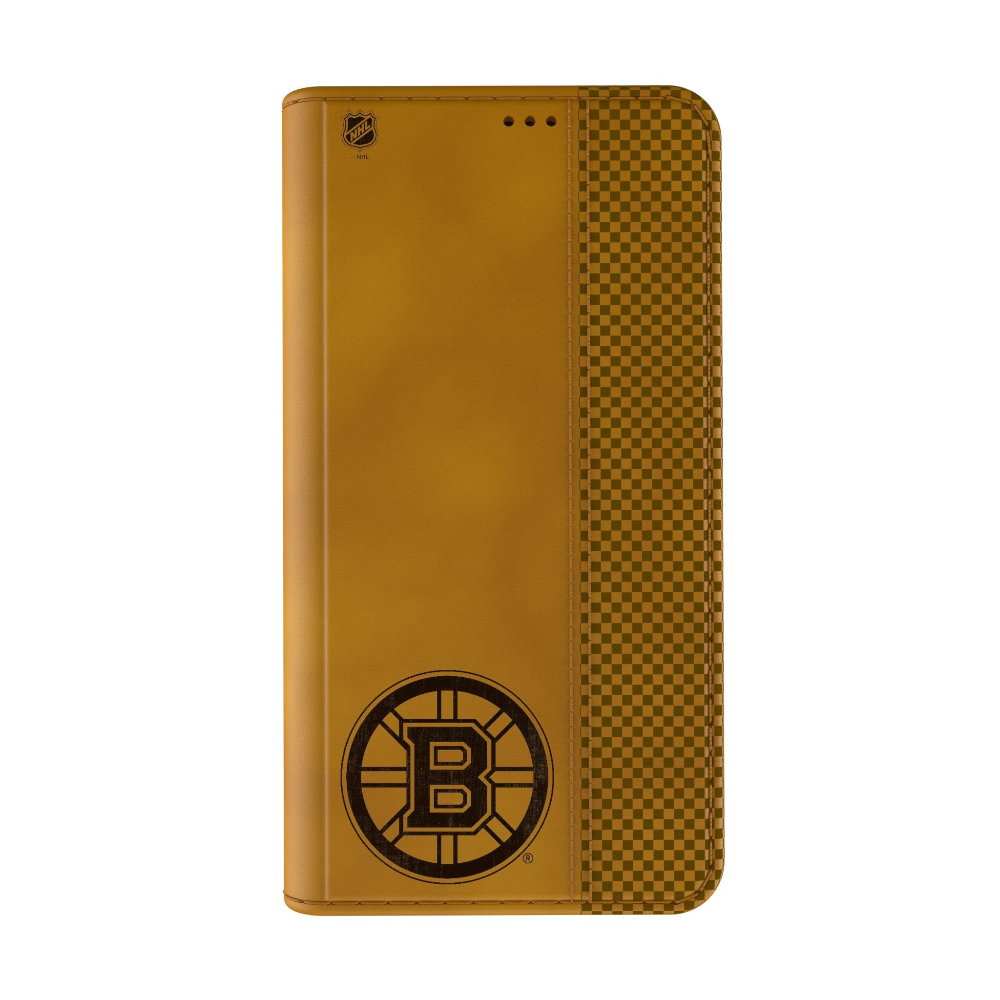 Boston Bruins Burn Folio Phone Case for Apple iPhone - Image 2