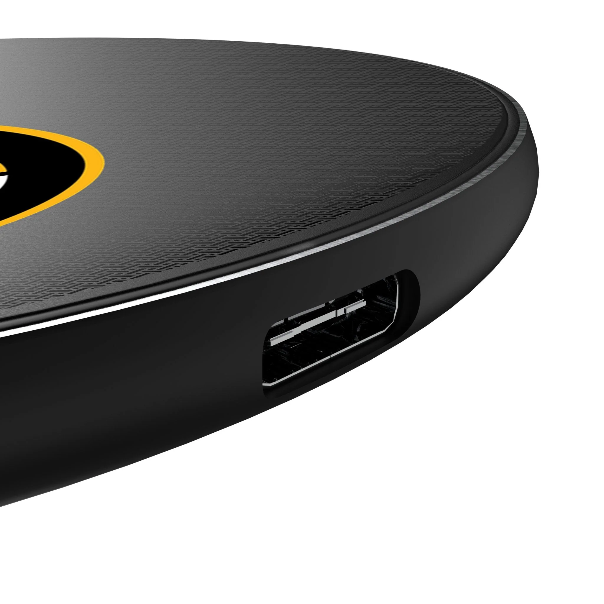 Boston Bruins Linen 15-Watt Wireless Charger - Image 3