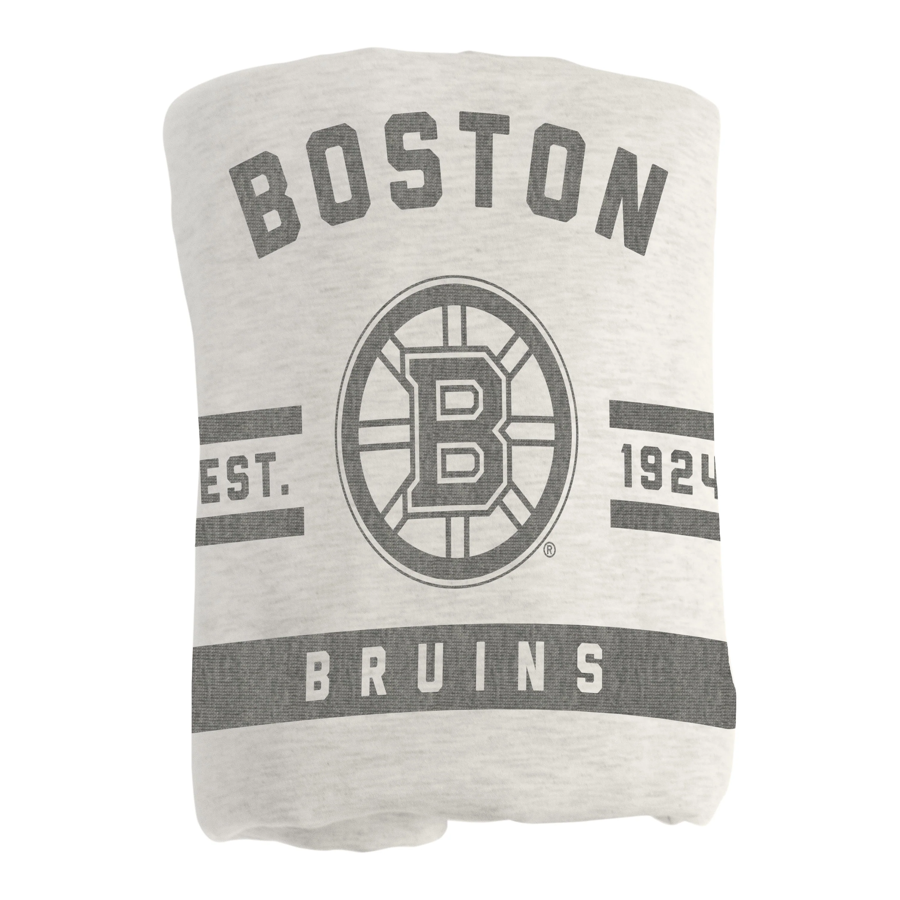 Boston Bruins Oatmeal Sweatshirt Blanket - Image 3
