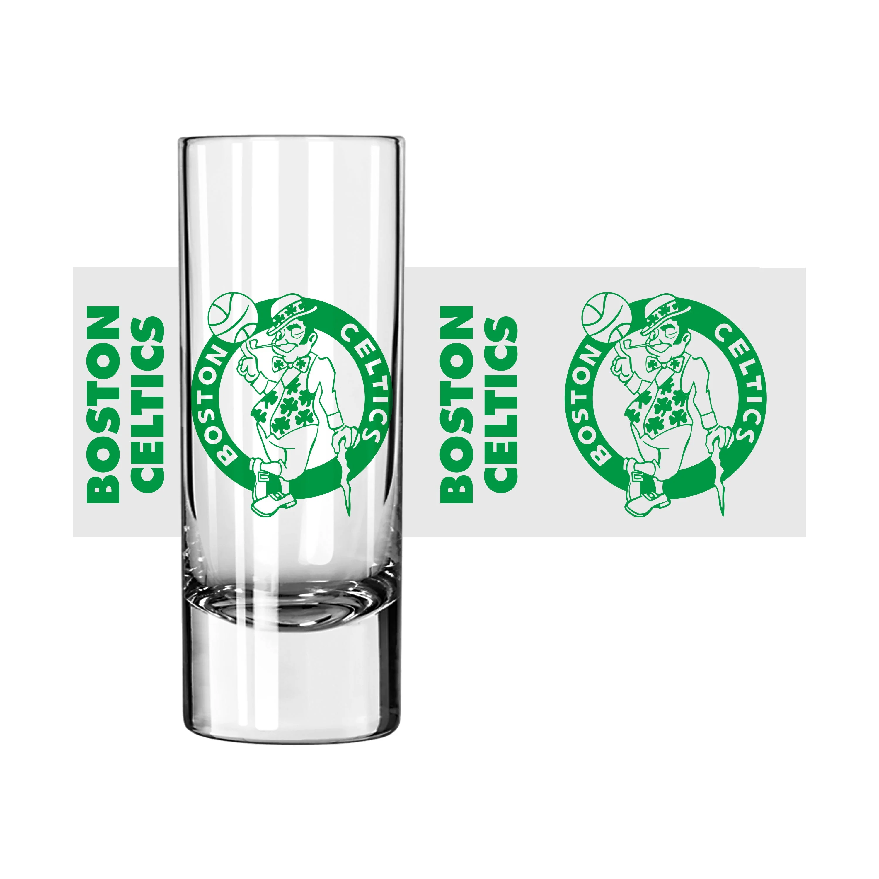 Boston Celtics 2.5oz Gameday Shooter Glass - Image 2
