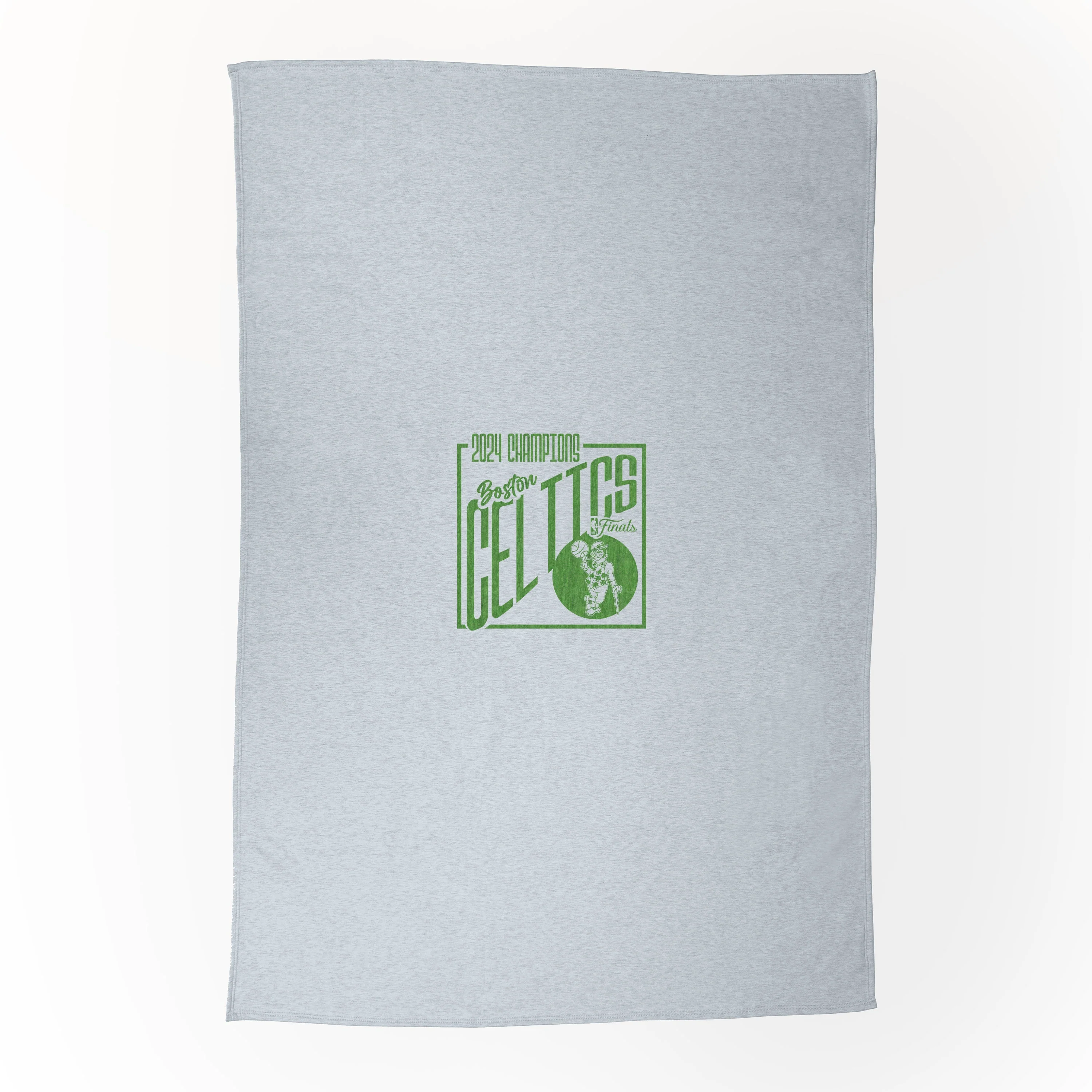 Boston Celtics 2024 NBA Champions Sublimated Sweatshirt Blanket