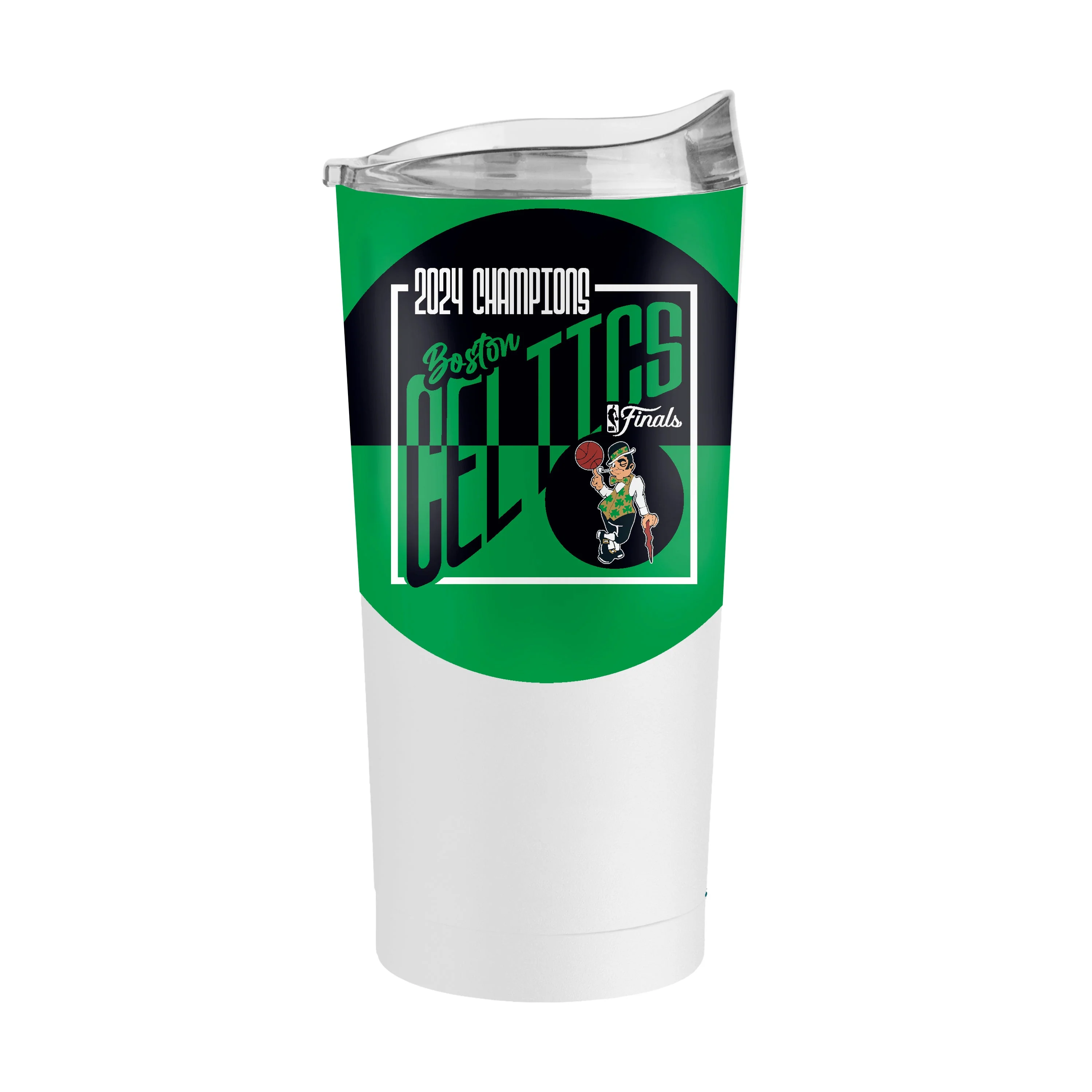 Boston Celtics 20oz 2024 NBA Champions Colorblock PC Tumbler - Image 2