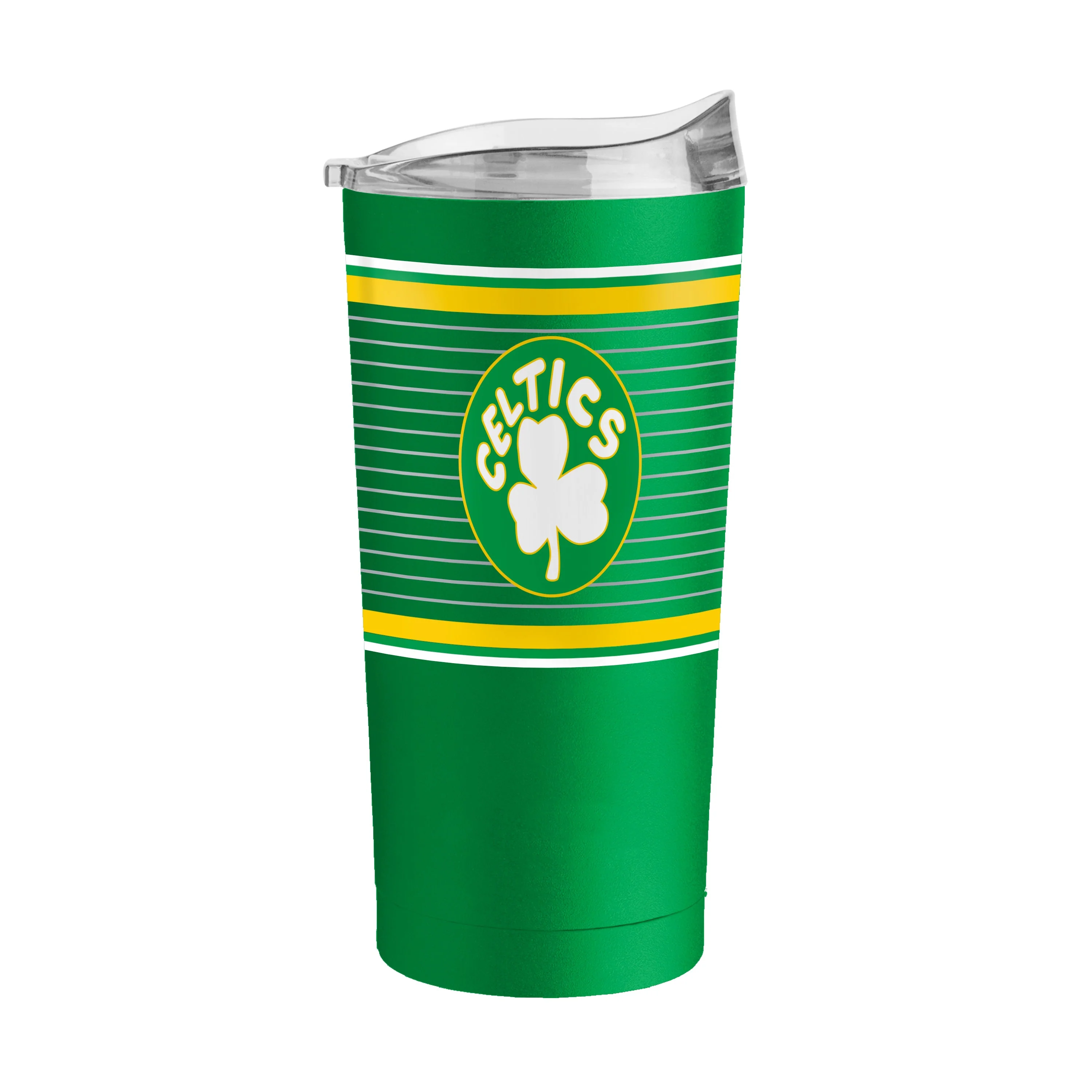 Boston Celtics 20oz Retro Stripe Powder Coat Tumbler - Image 2