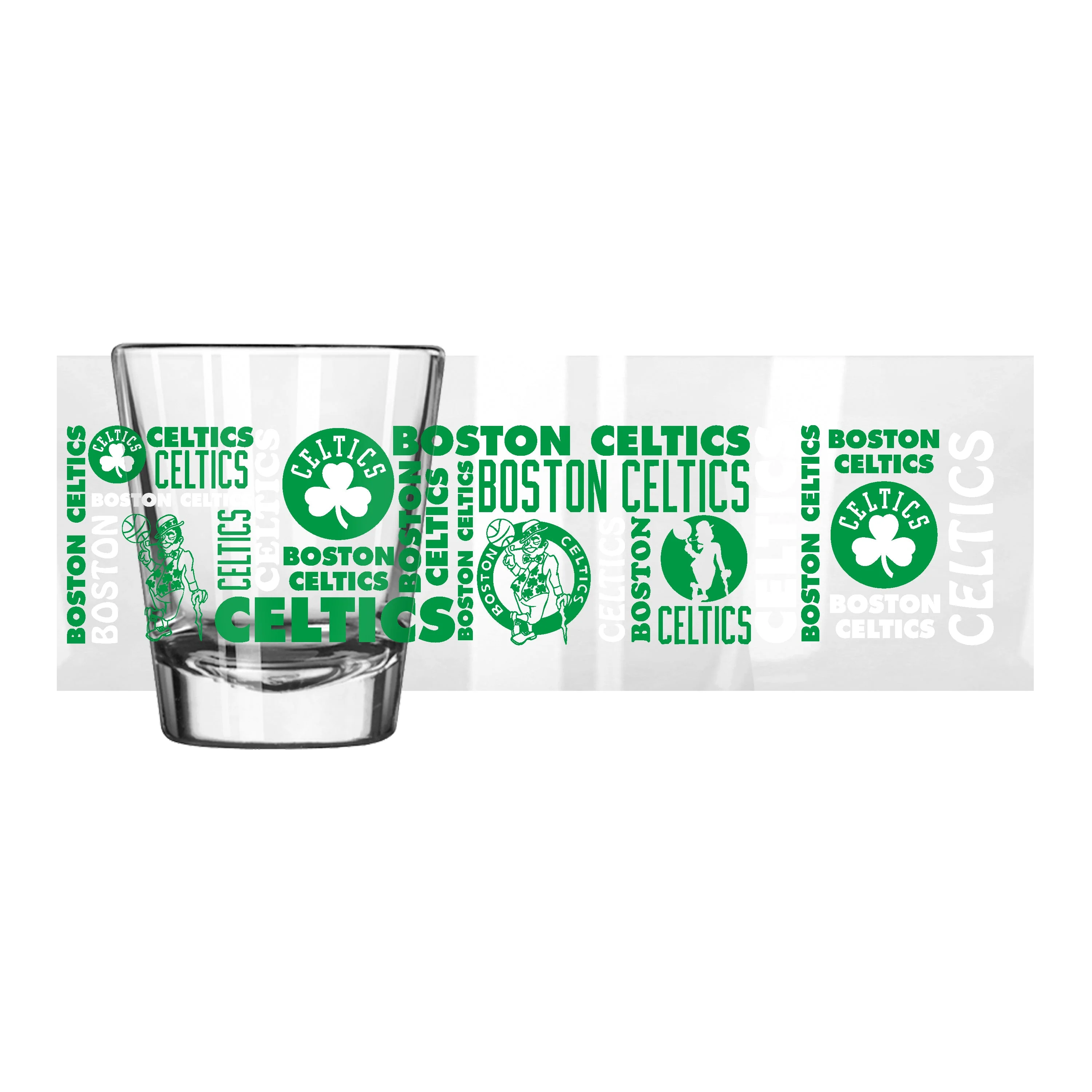 Boston Celtics 2oz Spirit Shot Glass - Image 2