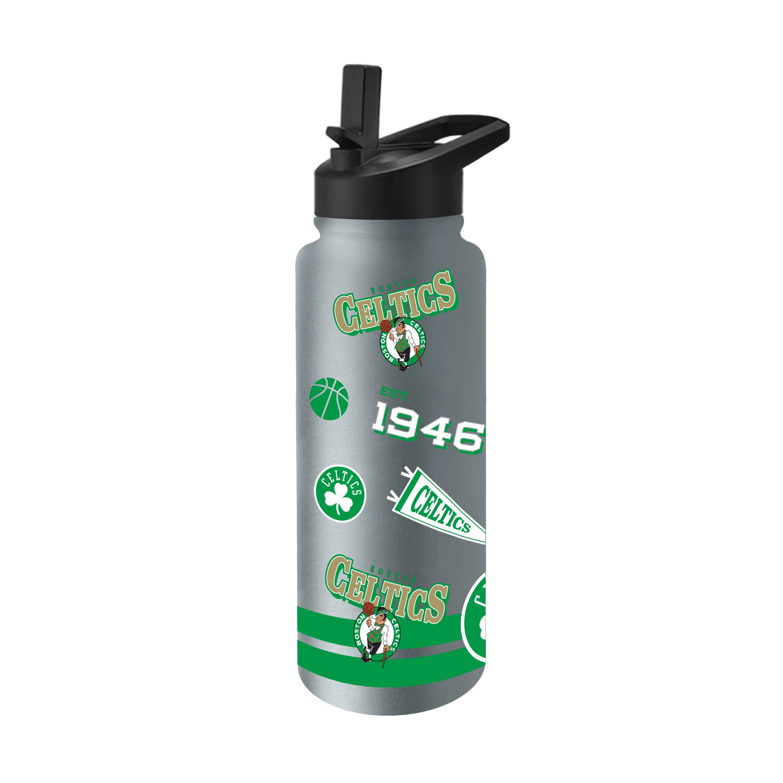 Boston Celtics 34oz Stone TJ Maxx Native Quencher Bottle