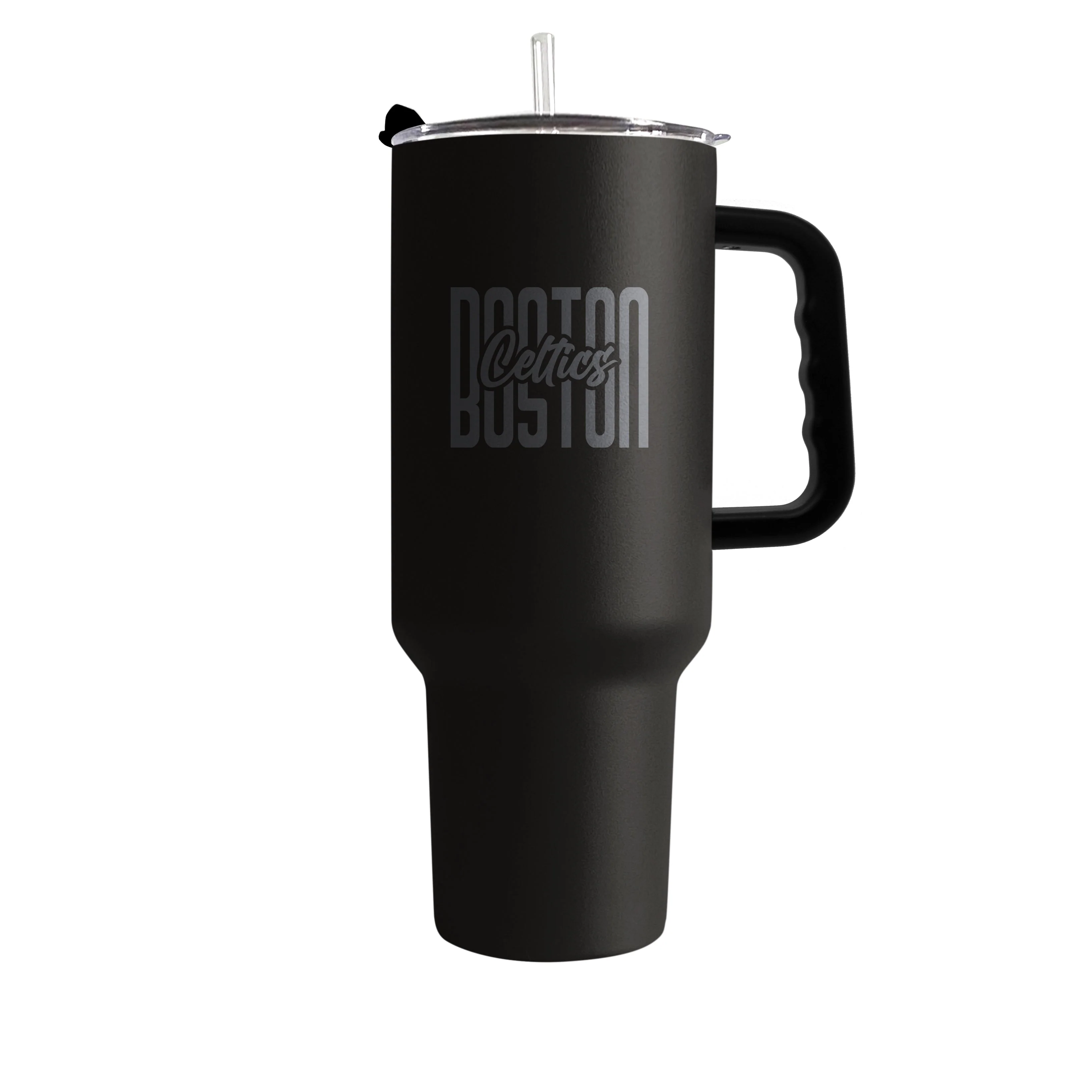 Boston Celtics 40oz 2024 NBA Champions Black PC Tumbler - Image 2