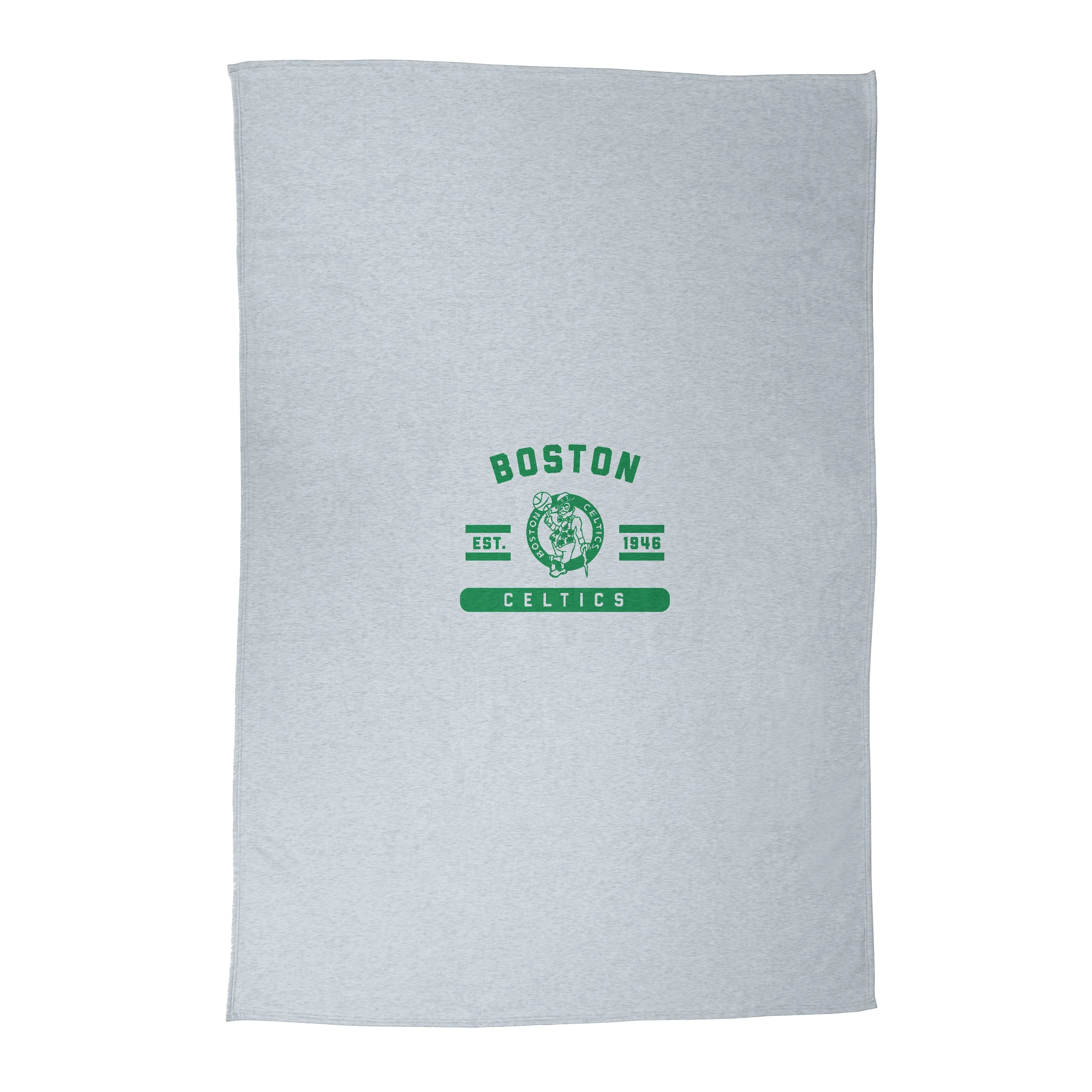Boston Celtics Athletic Gray Sublimated Sweatshirt Blanket