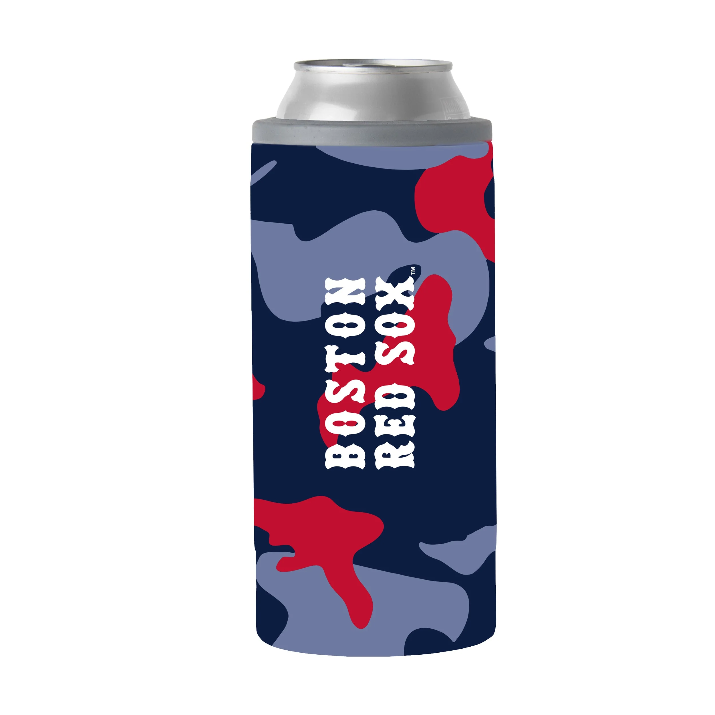 Boston Red Sox 12oz Camo Slim Can Coolie - Image 2