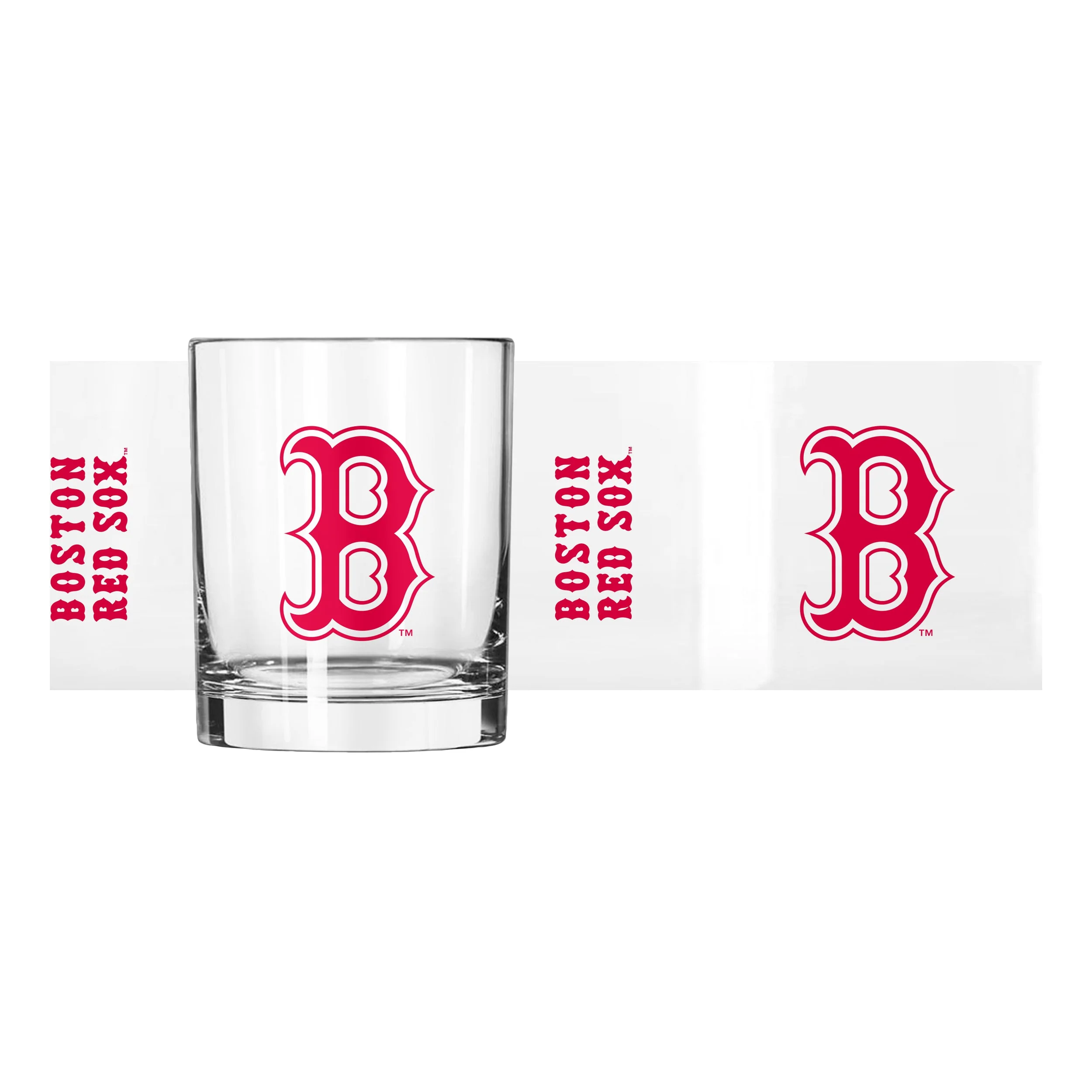 Boston Red Sox 14oz Gameday Rocks Glass - Image 2