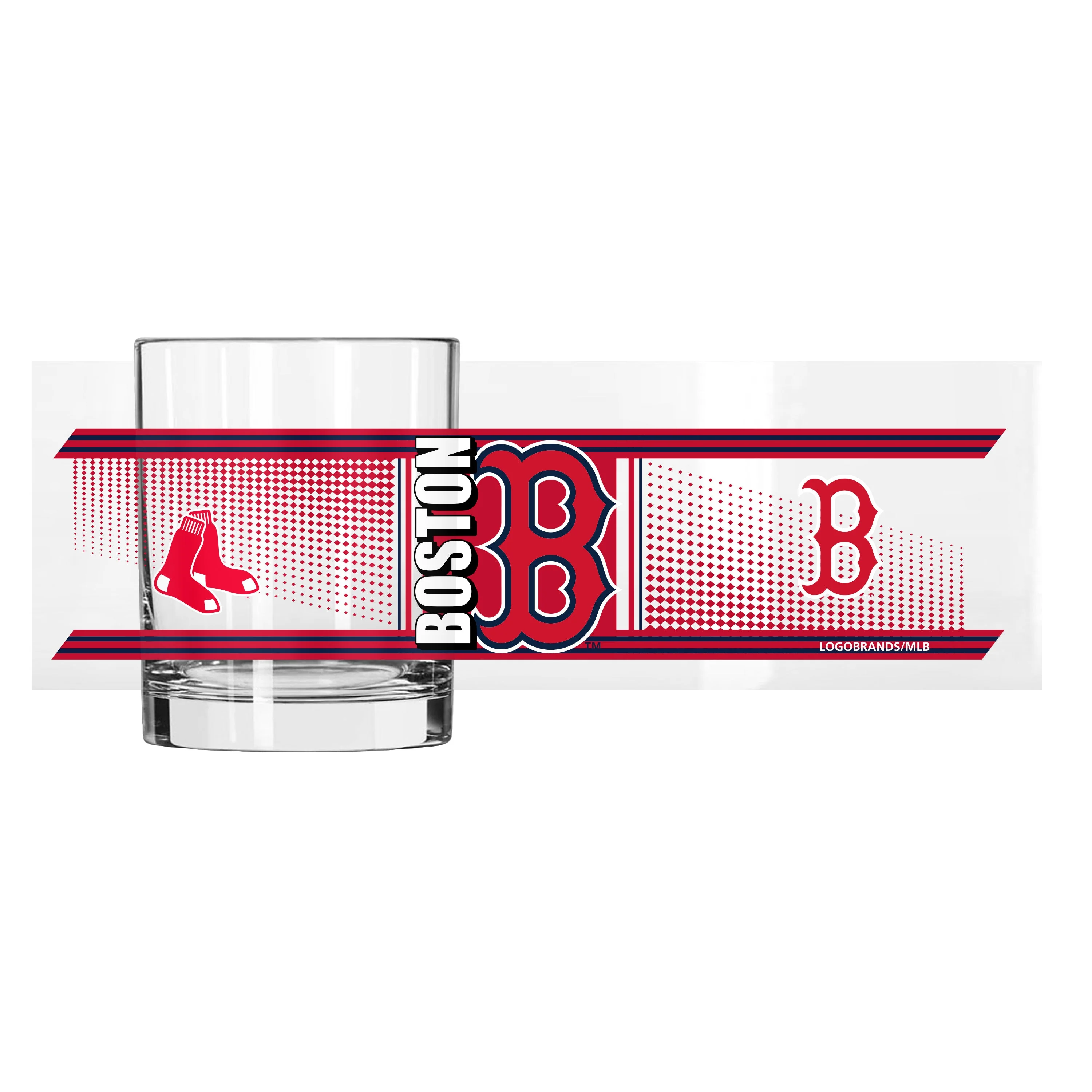Boston Red Sox 14oz Hero Rocks Glass - Image 2