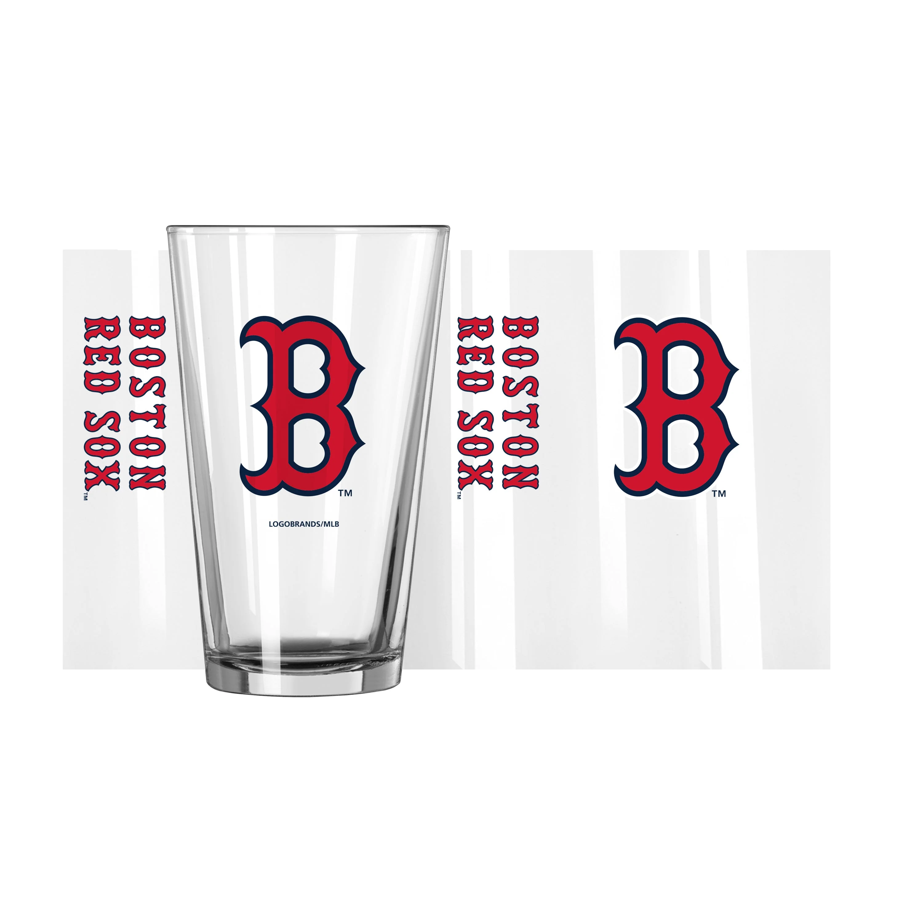 Boston Red Sox 16oz Color Gameday Pint Glass - Image 2