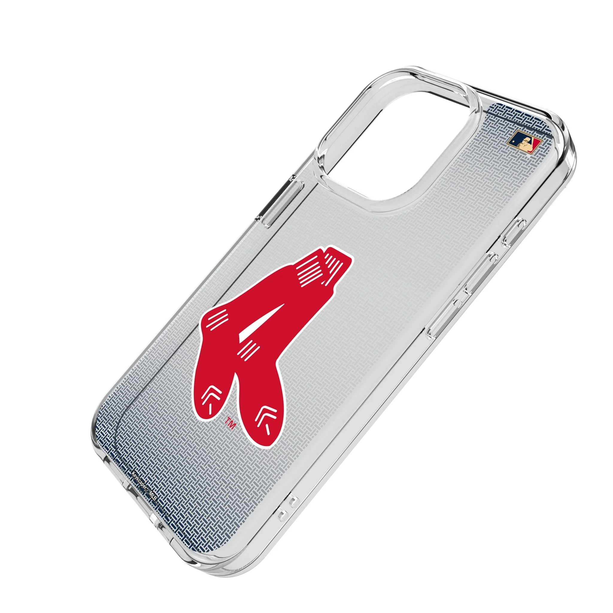 Boston Red Sox 1924-1960 - Cooperstown Collection Linen Clear Phone Case for Apple iPhone - Image 2
