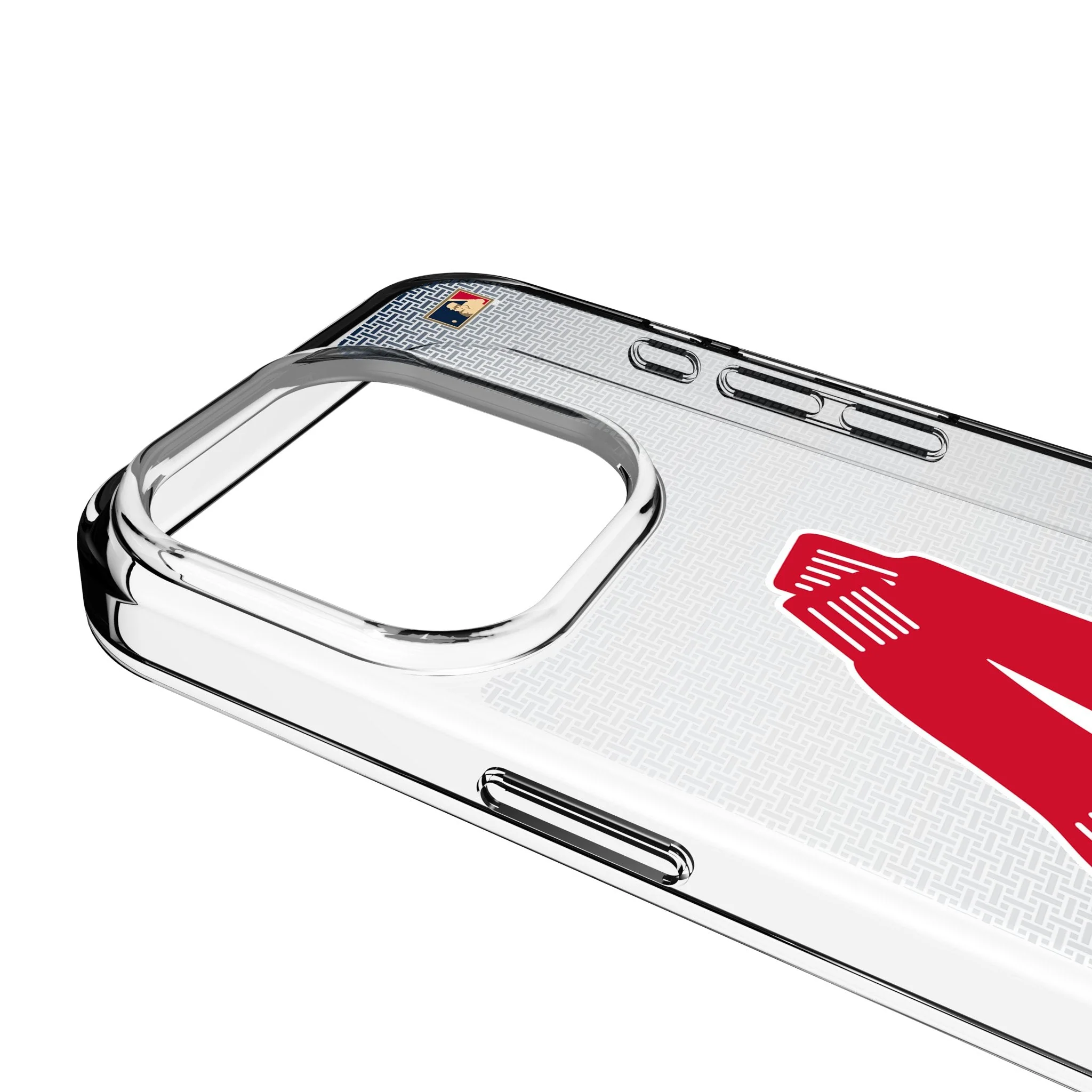 Boston Red Sox 1924-1960 - Cooperstown Collection Linen Clear Phone Case for Apple iPhone - Image 3